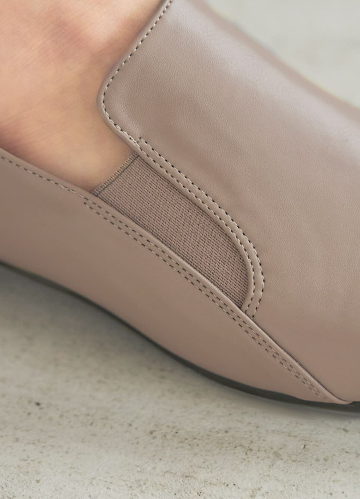 着用イメージ 168cm グレージュ