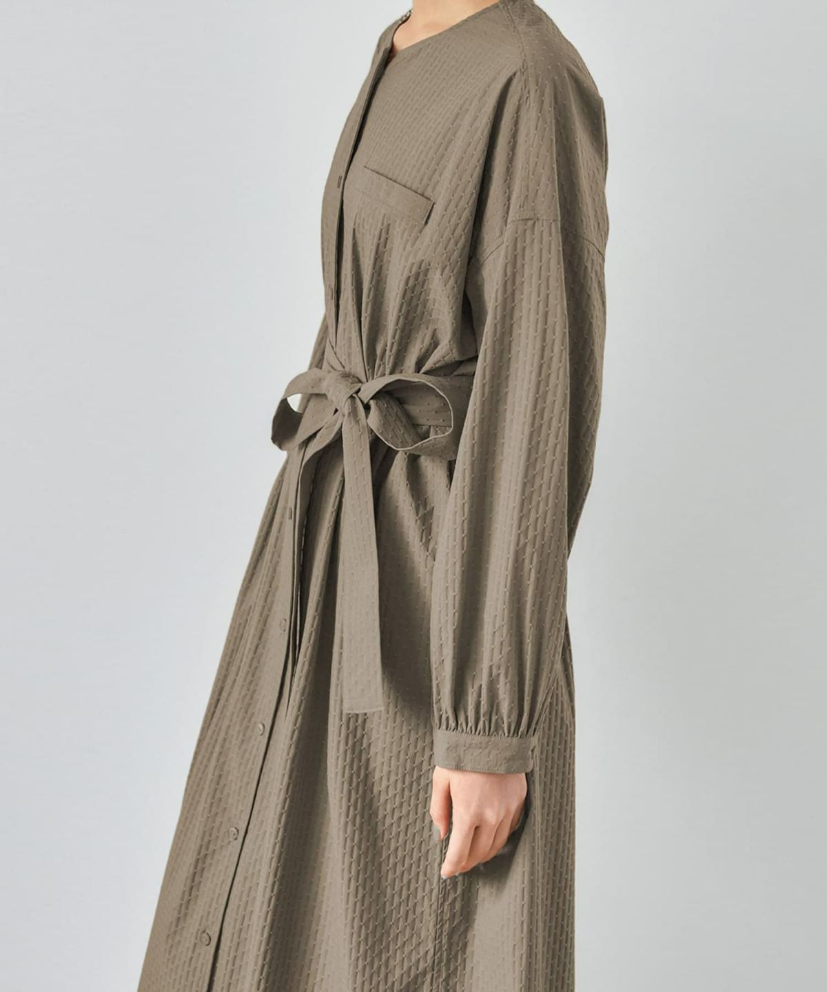 着用イメージ 168cm オリーブ