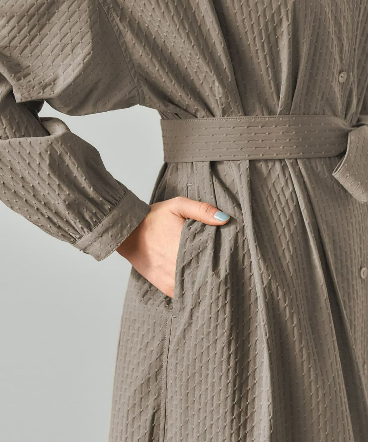 着用イメージ 168cm オリーブ