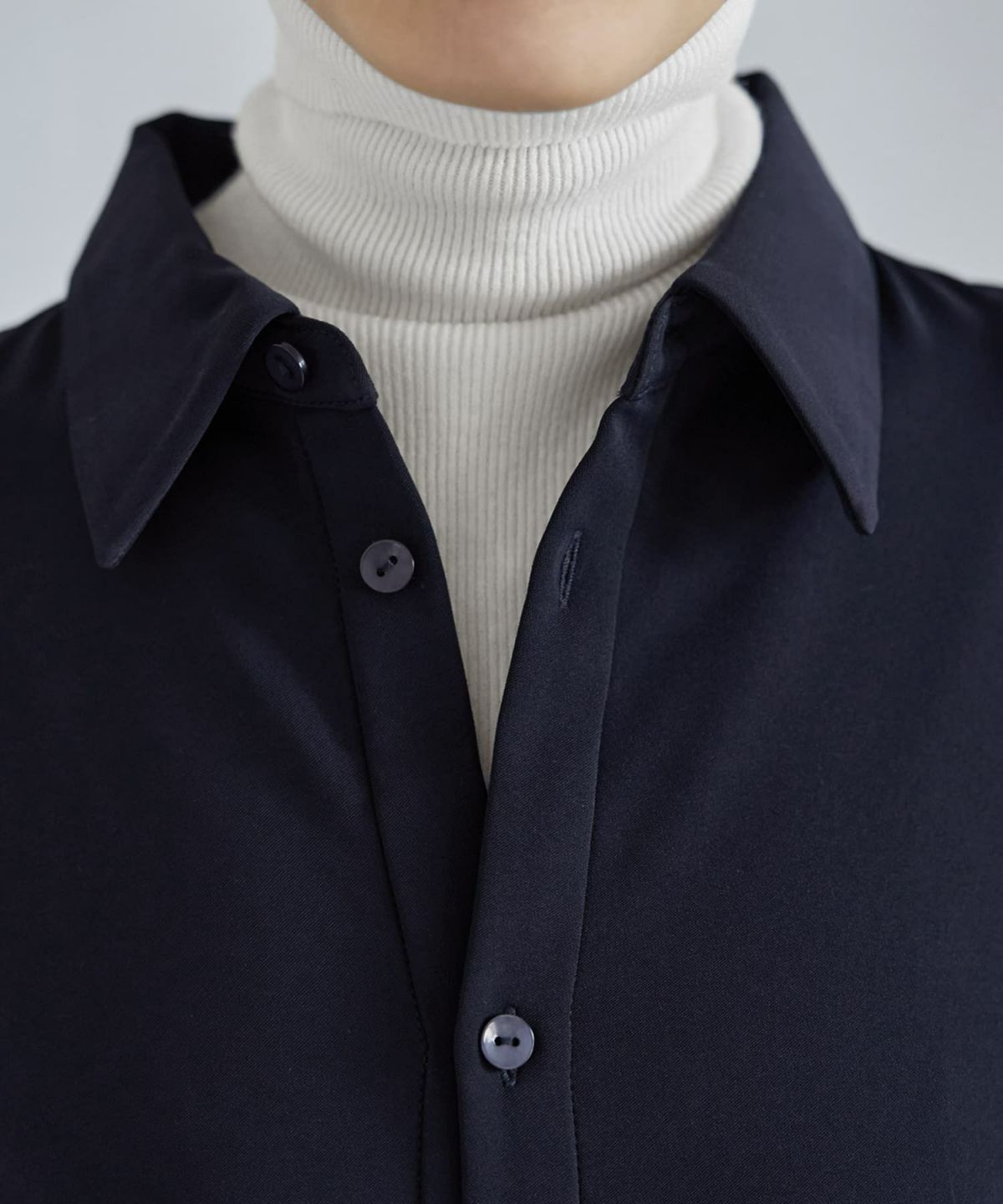 着用イメージ 168cm 着用サイズ 02 ネイビー