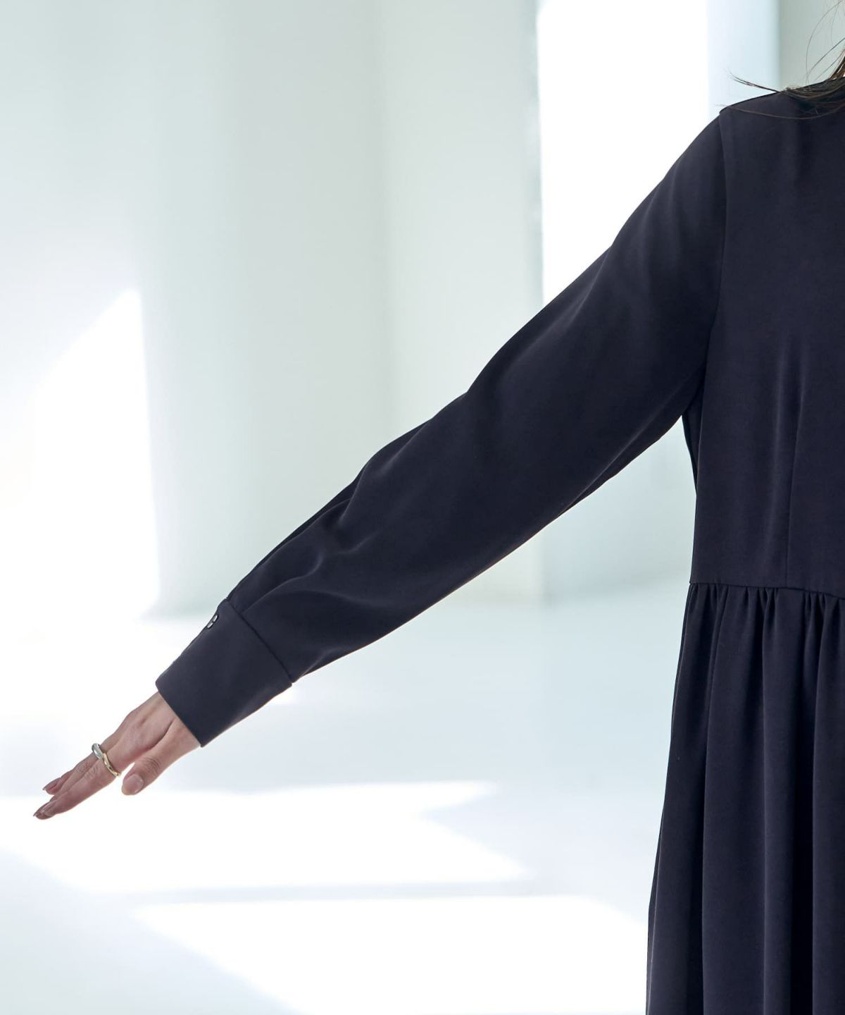 着用イメージ 168cm 着用サイズ 02 ネイビー