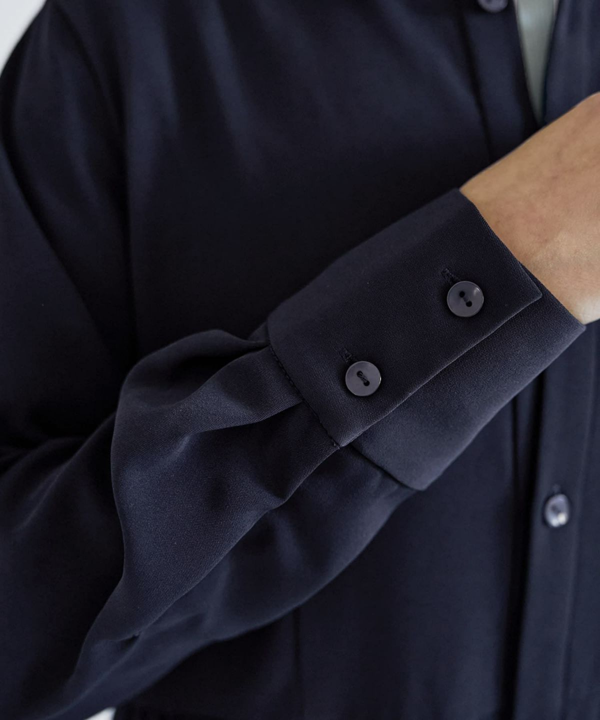 着用イメージ 168cm 着用サイズ 02 ネイビー