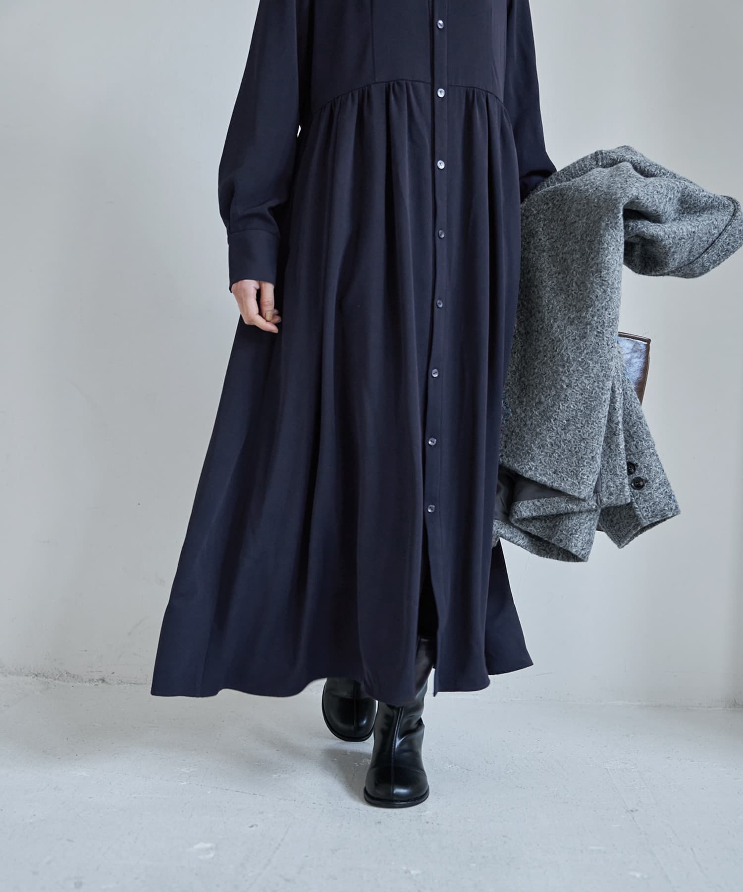 着用イメージ 168cm ブラウン 02サイズ