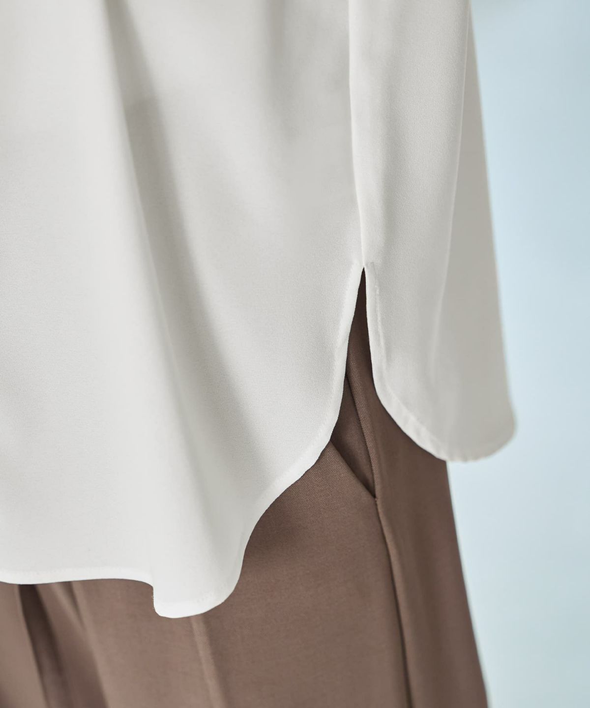 着用イメージ 165cm ホワイト