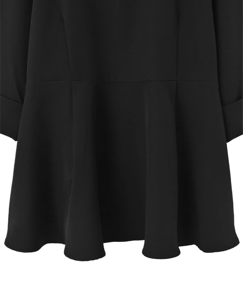 スタイルデリ STYLE DELI 【BLK001】美カバーぺプラムトップス （アイボリー） BLK001】美カバーぺプラムトップス | おしゃれな大人レディース