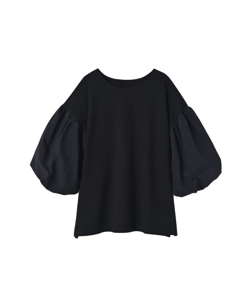 tシャツ 「BLK001」袖ボリュームカットソー レディース BLK001】袖ボリュームカットソー | おしゃれな大人レディース