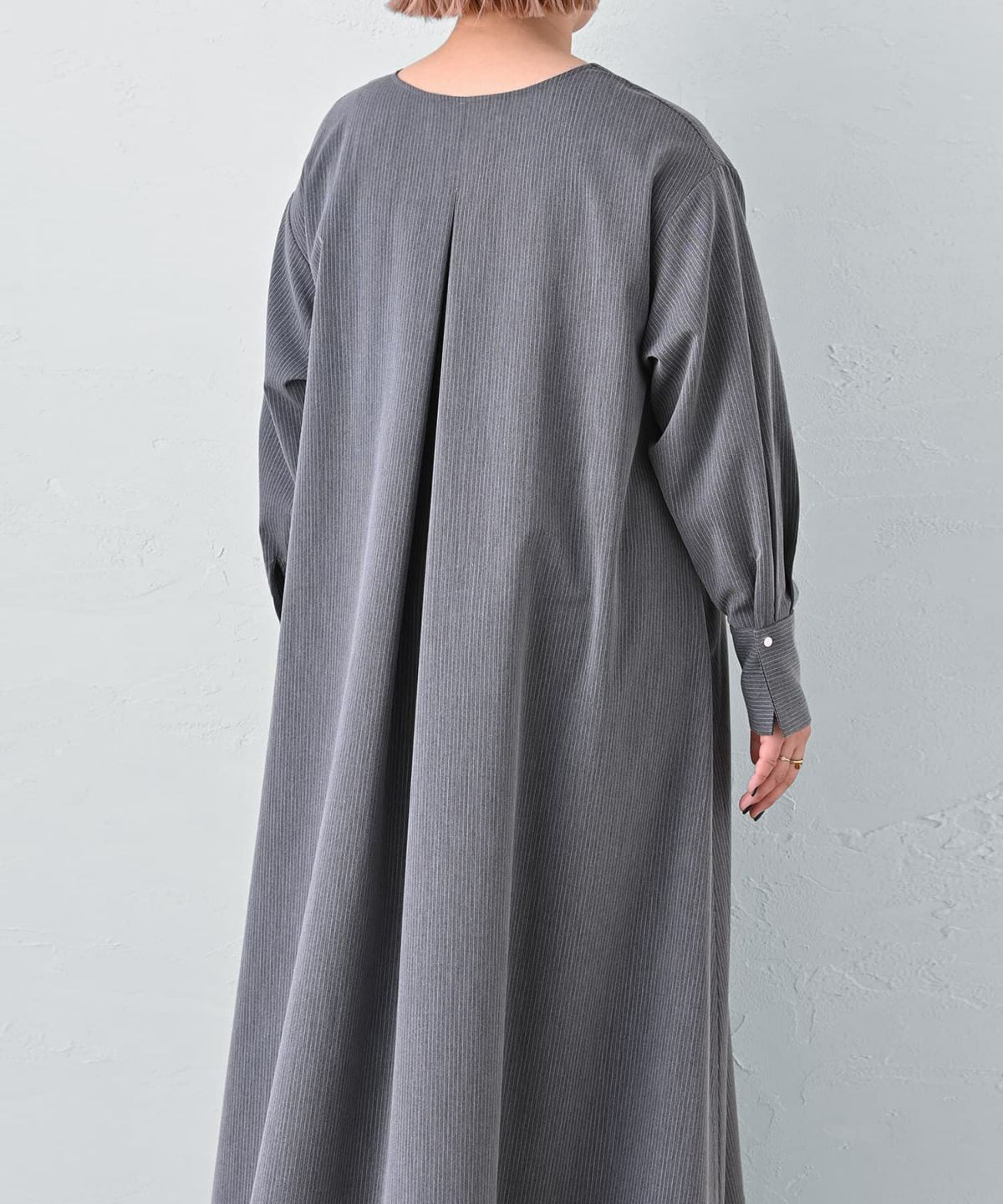 着用イメージ 163cm グレー Regular