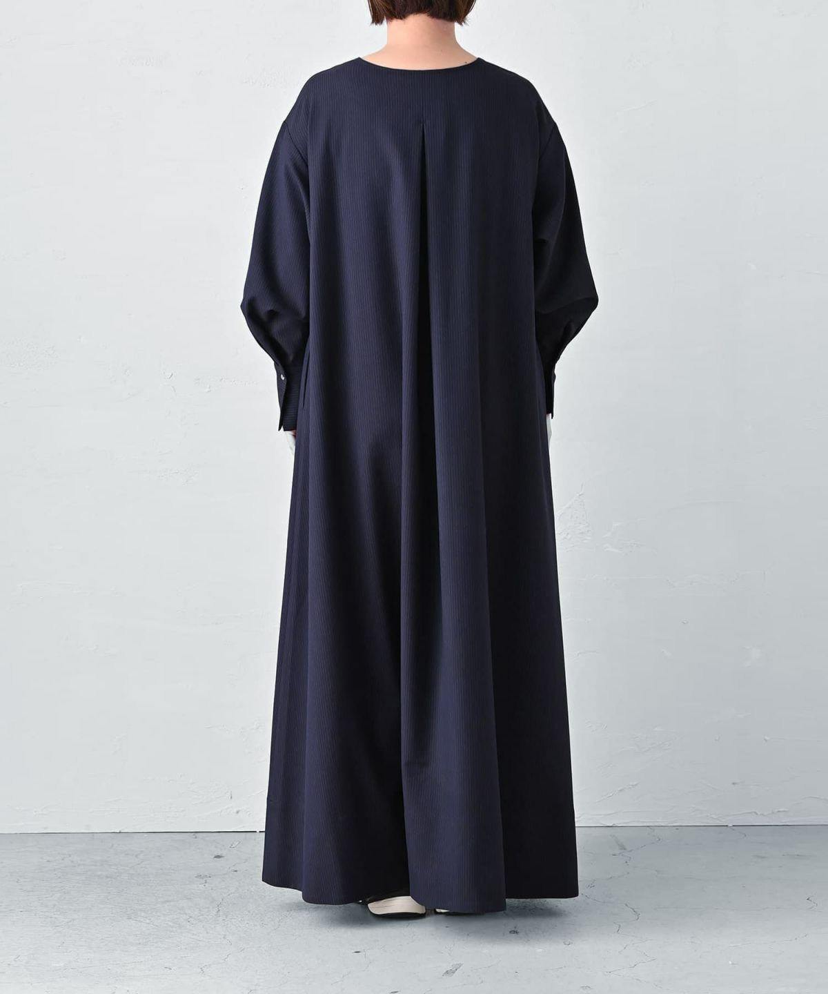 着用イメージ 173cm ネイビー Long