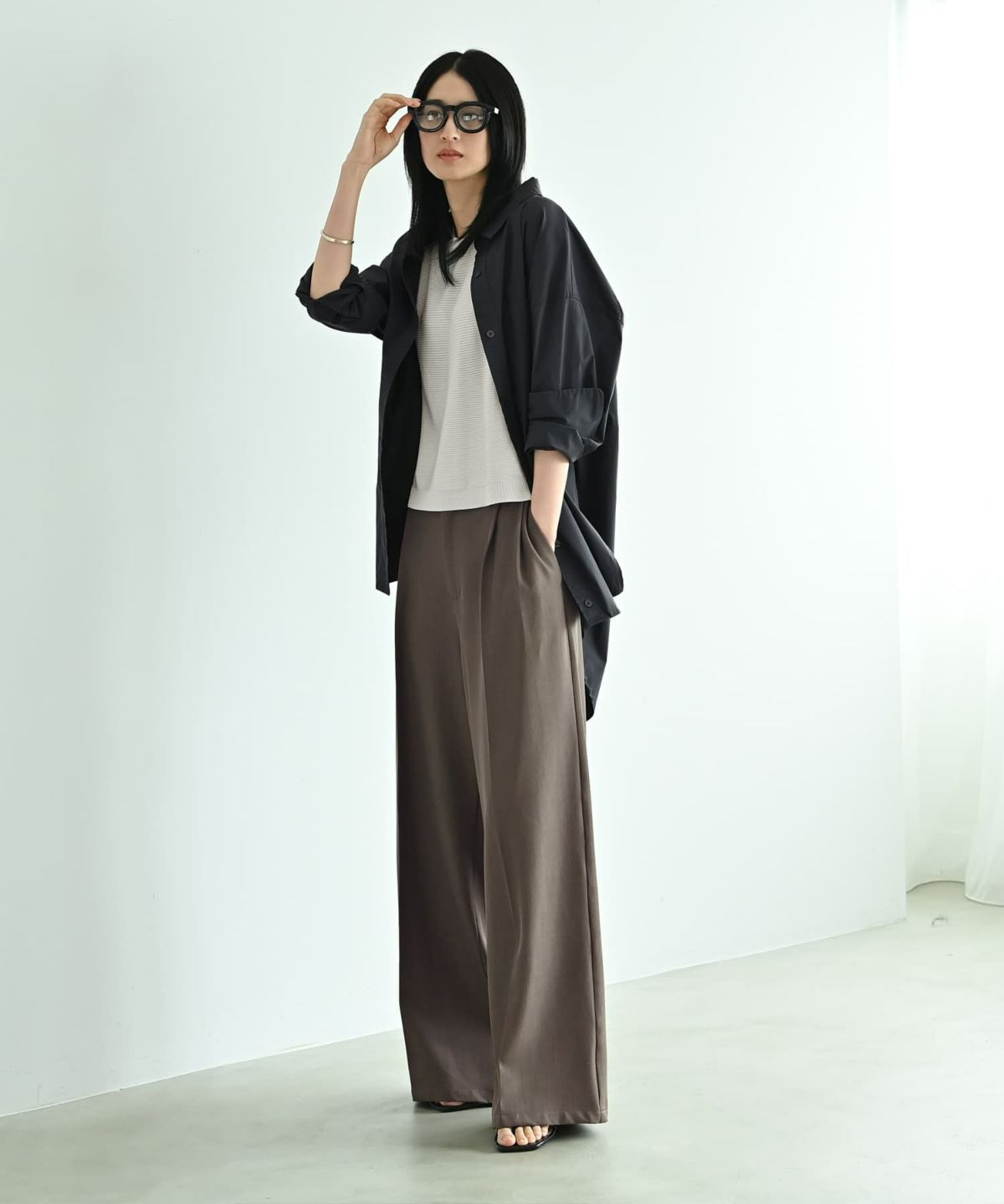 着用イメージ 170cm スミクロ