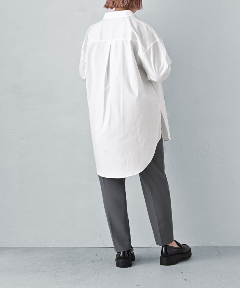 スタイルデリ STYLE DELI 【BLK001】スムースオーバーTシャツ （オフホワイト） Kana Oyama×BLK001】チュール袖トップス／DELI size