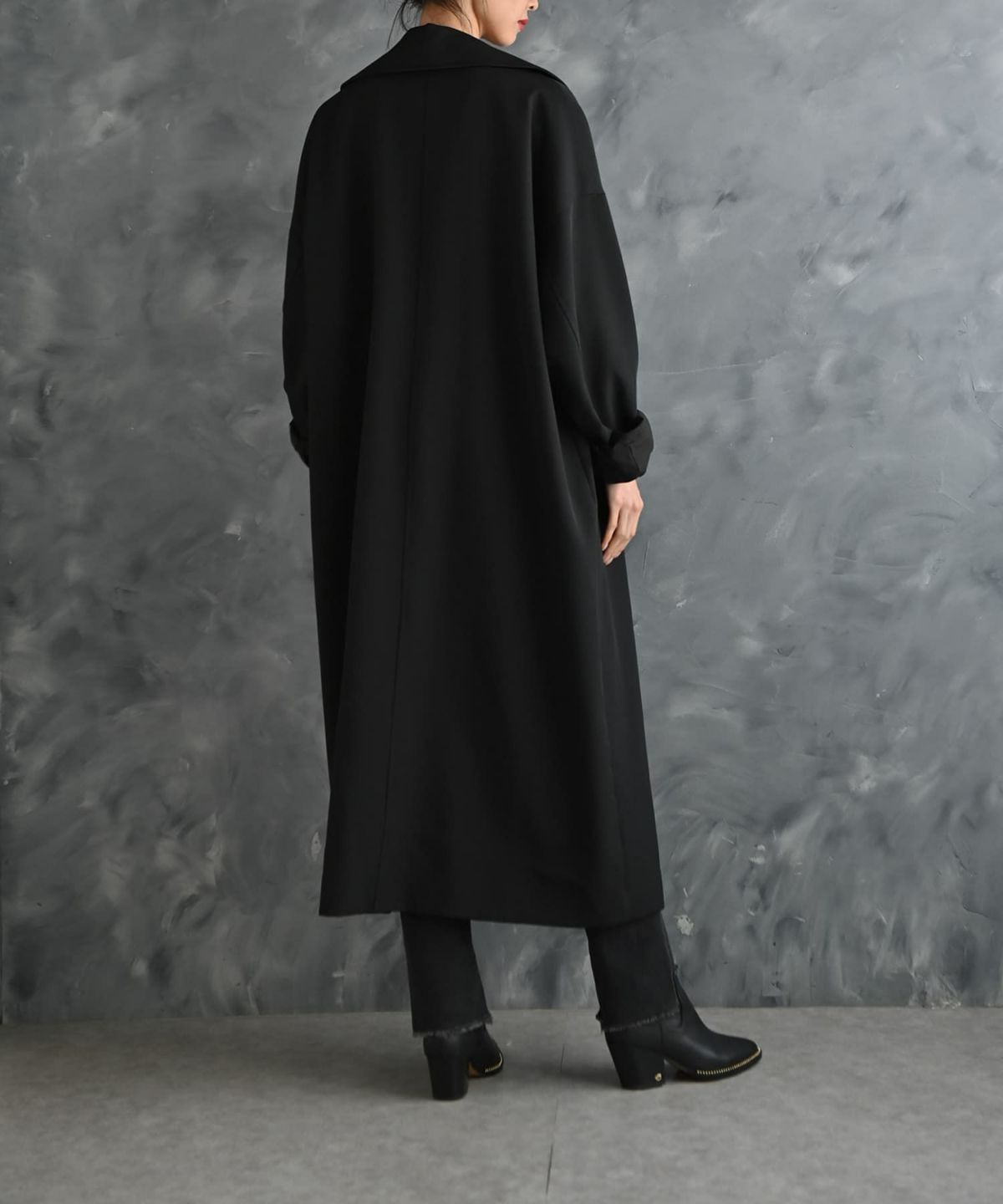 着用イメージ 175cm ブラック