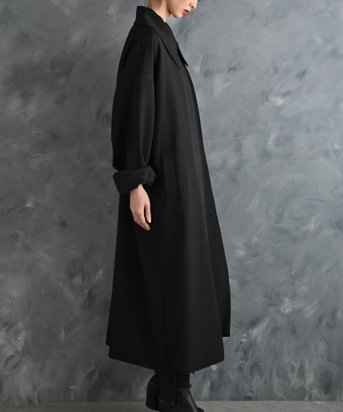 着用イメージ 175cm ブラック