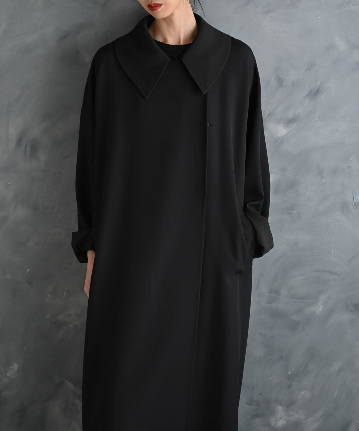 着用イメージ 175cm ブラック