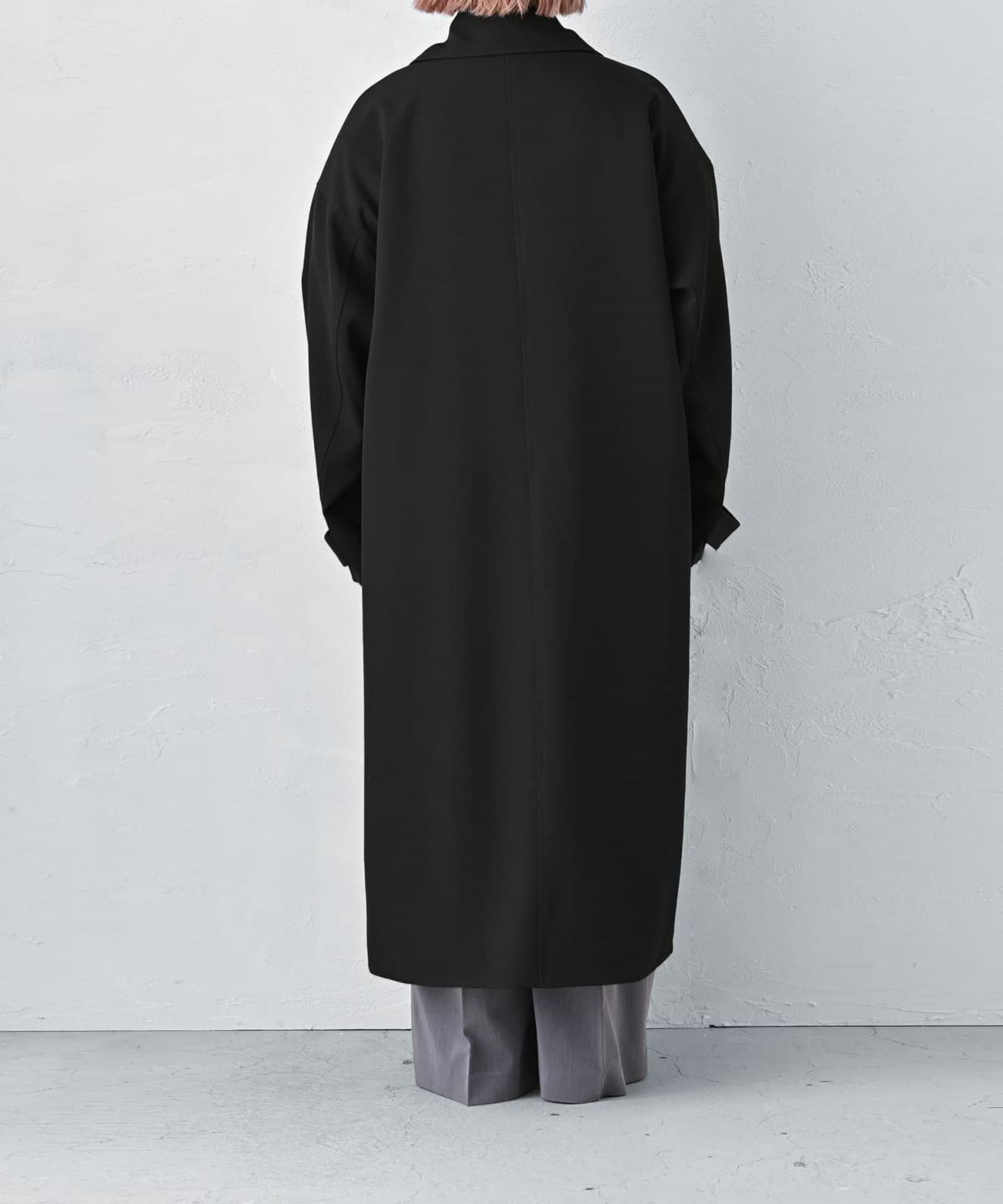 着用イメージ 163cm ブラック
