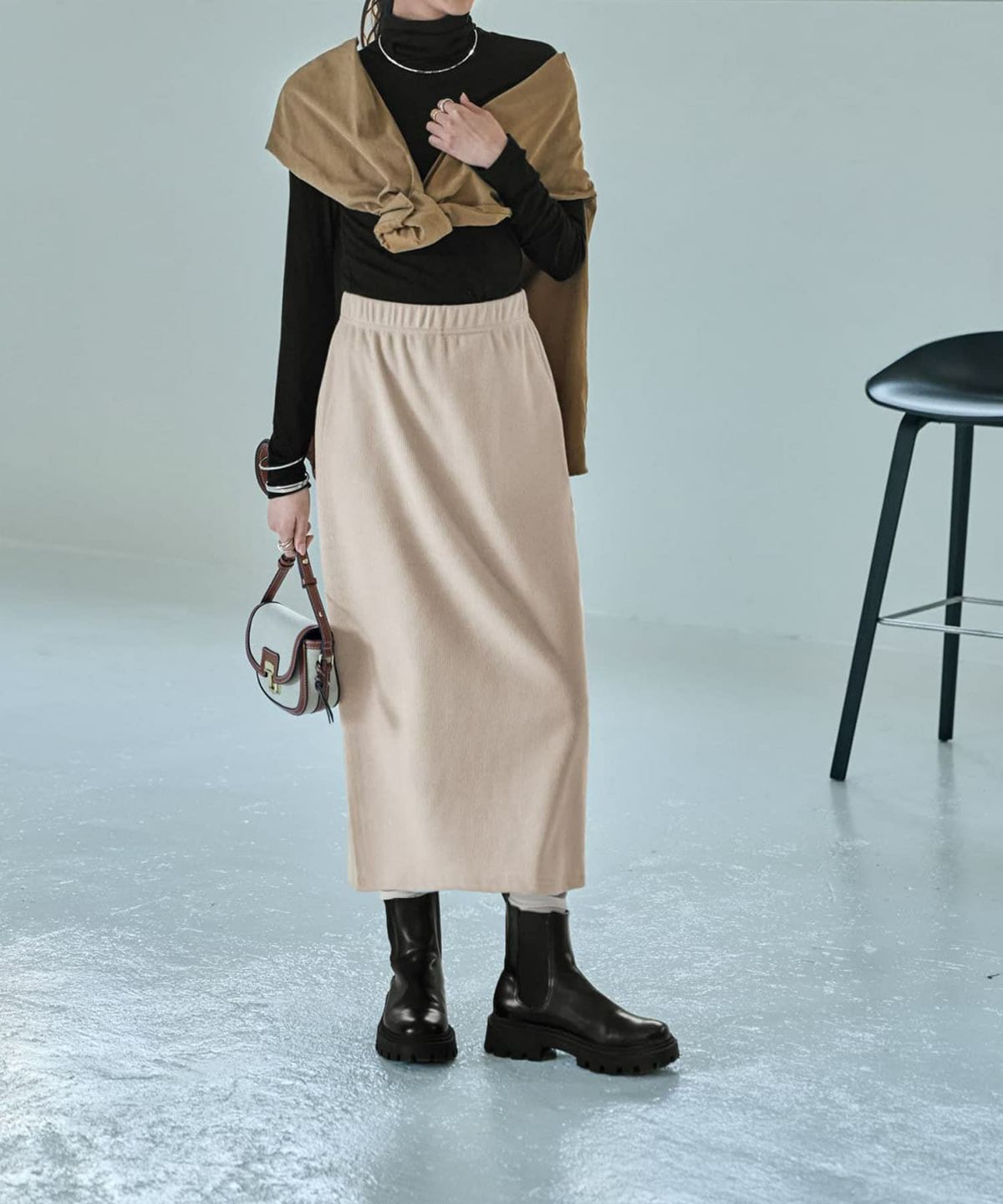 着用イメージ 168cm エクリュ 02サイズ