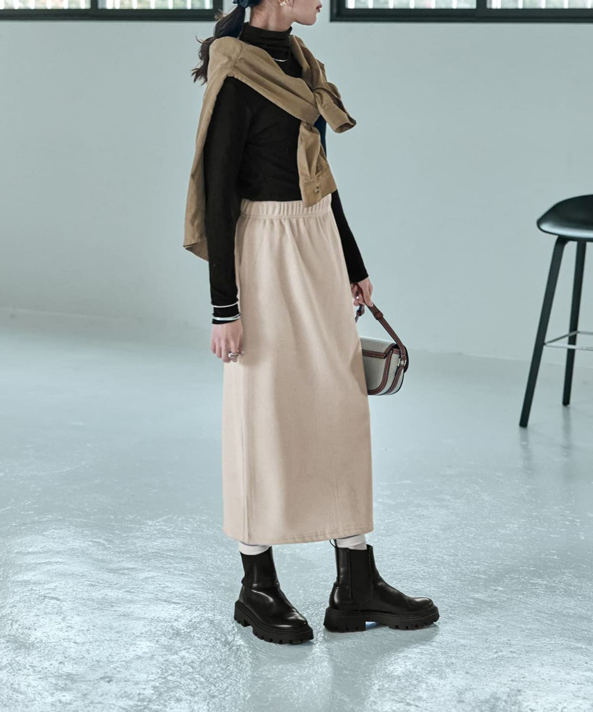 着用イメージ 168cm エクリュ 02サイズ