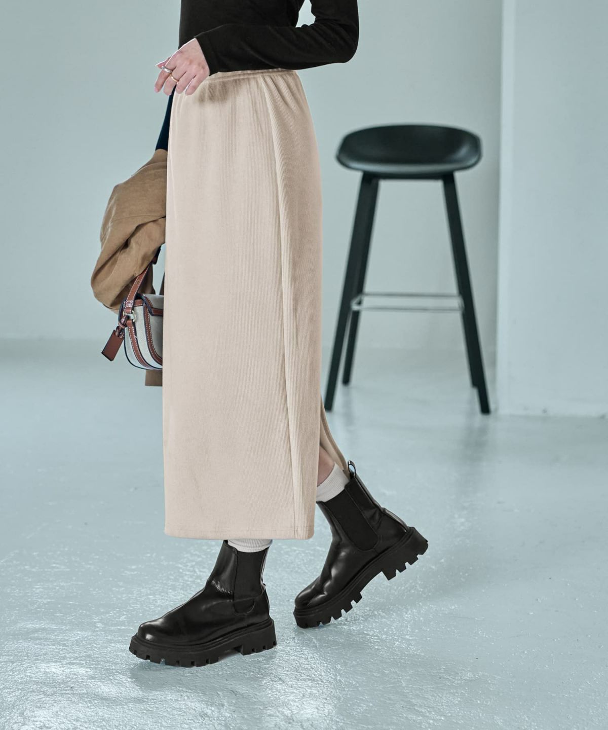 着用イメージ 168cm エクリュ 02サイズ