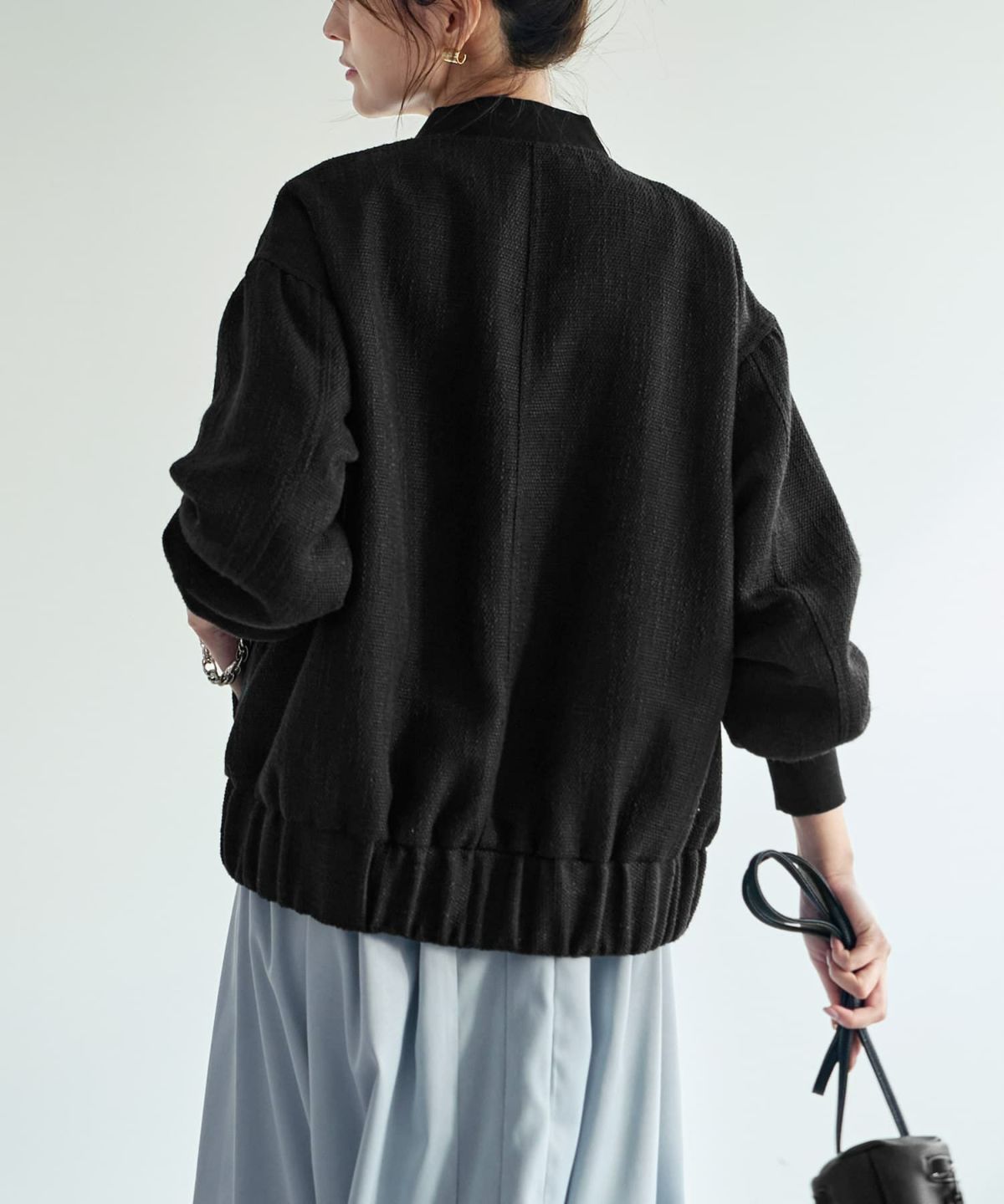 着用イメージ 168cm ブラック