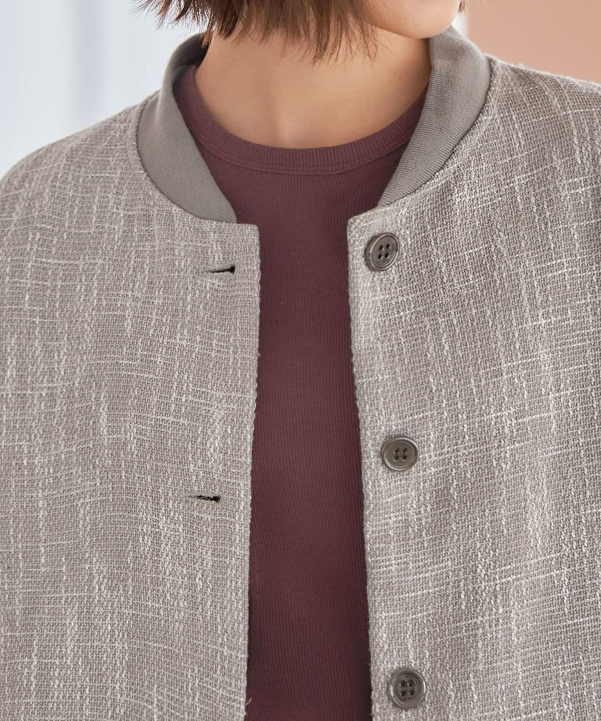 着用イメージ 168cm グレーミックス