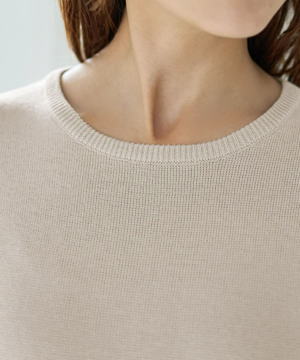 着用イメージ 167cm ライトグレージュ 02サイズ