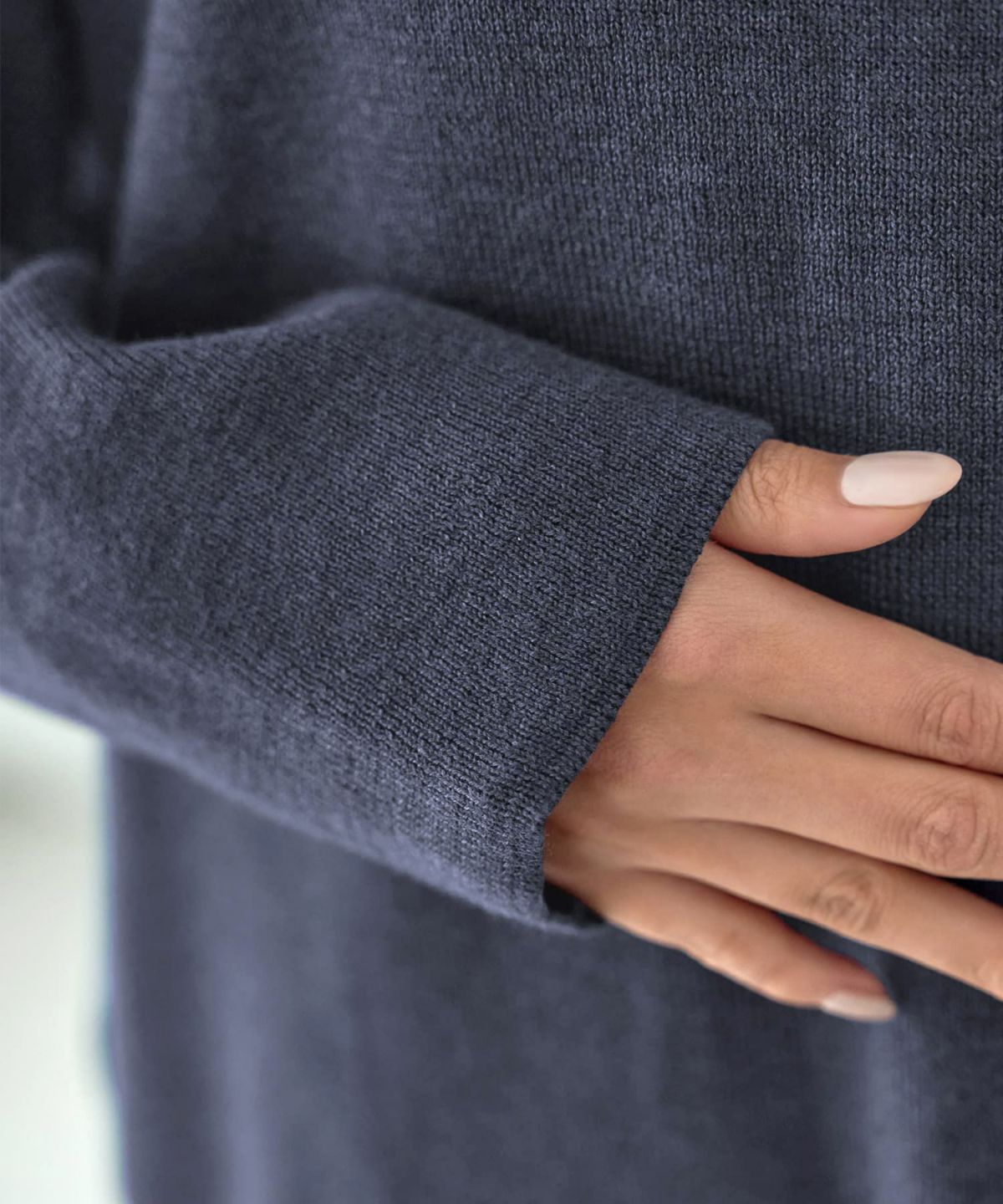 着用イメージ 168cm ニュアンスネイビー 02サイズ