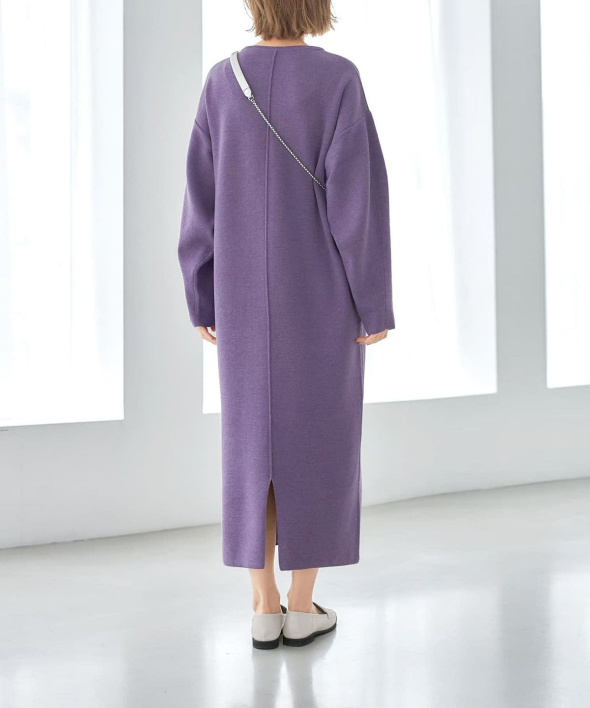 着用イメージ 166cm パープル 02サイズ