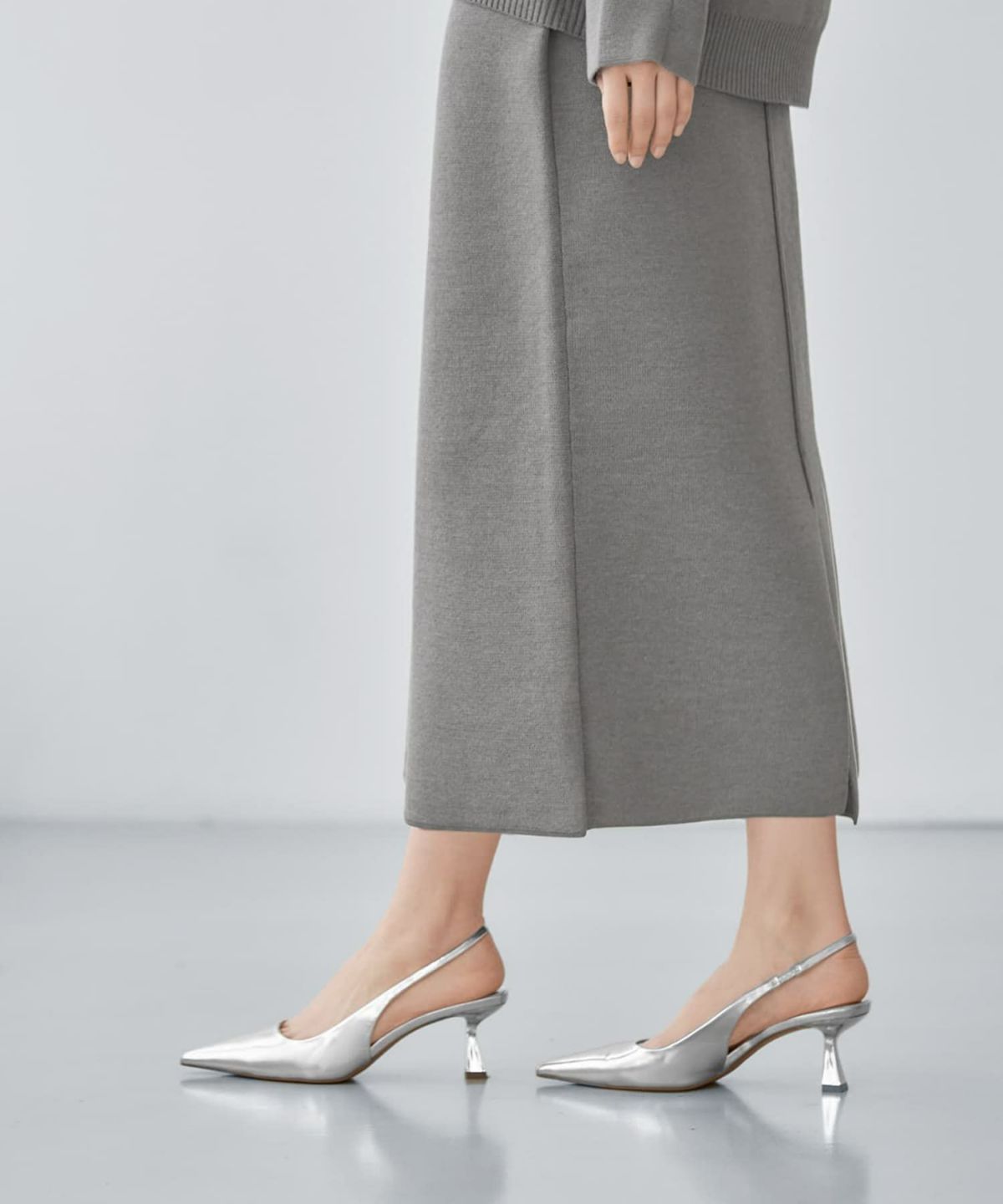 着用イメージ 168cm Sサイズ グレー