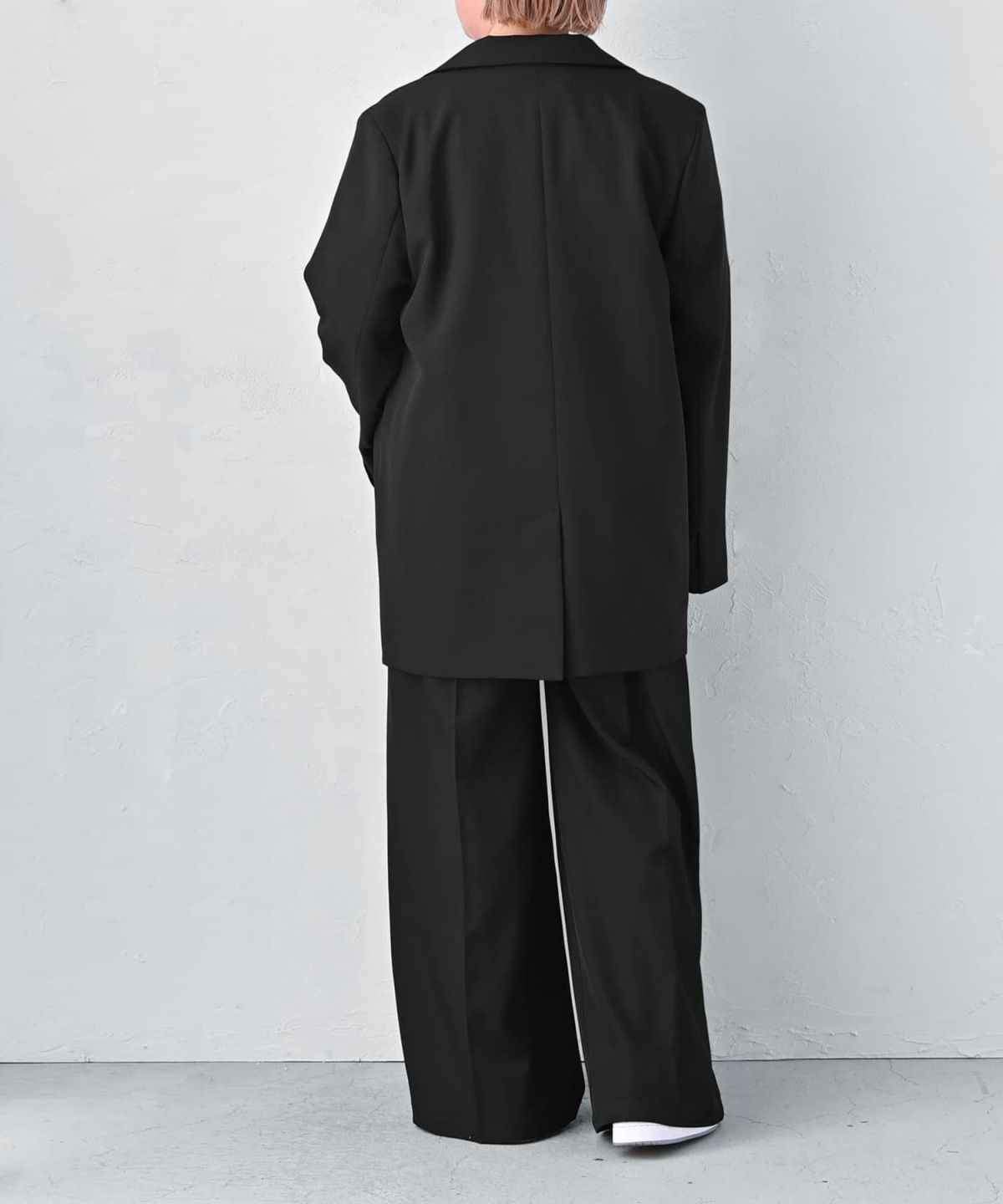 着用イメージ 163cm ブラック