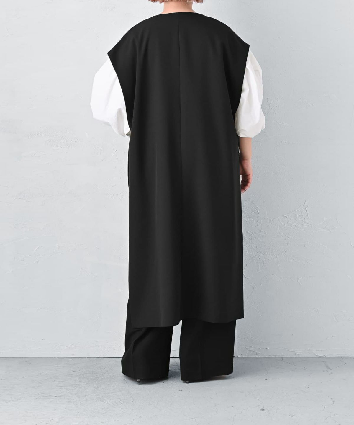 着用イメージ 163cm ブラック