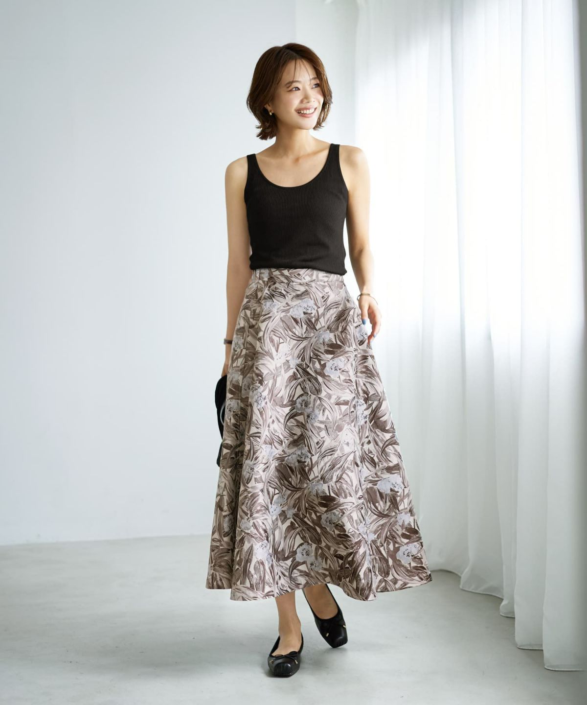 着用イメージ 167cm セピア 02サイズ 