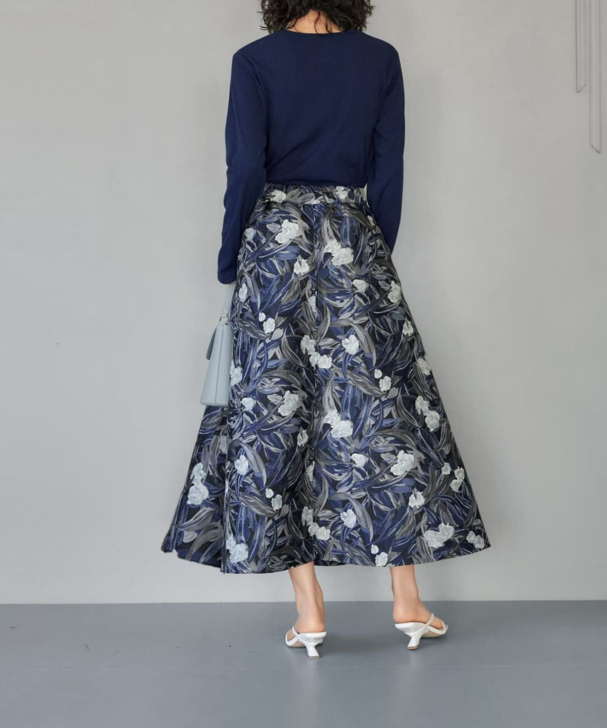 着用イメージ 167cm ネイビー 02サイズ