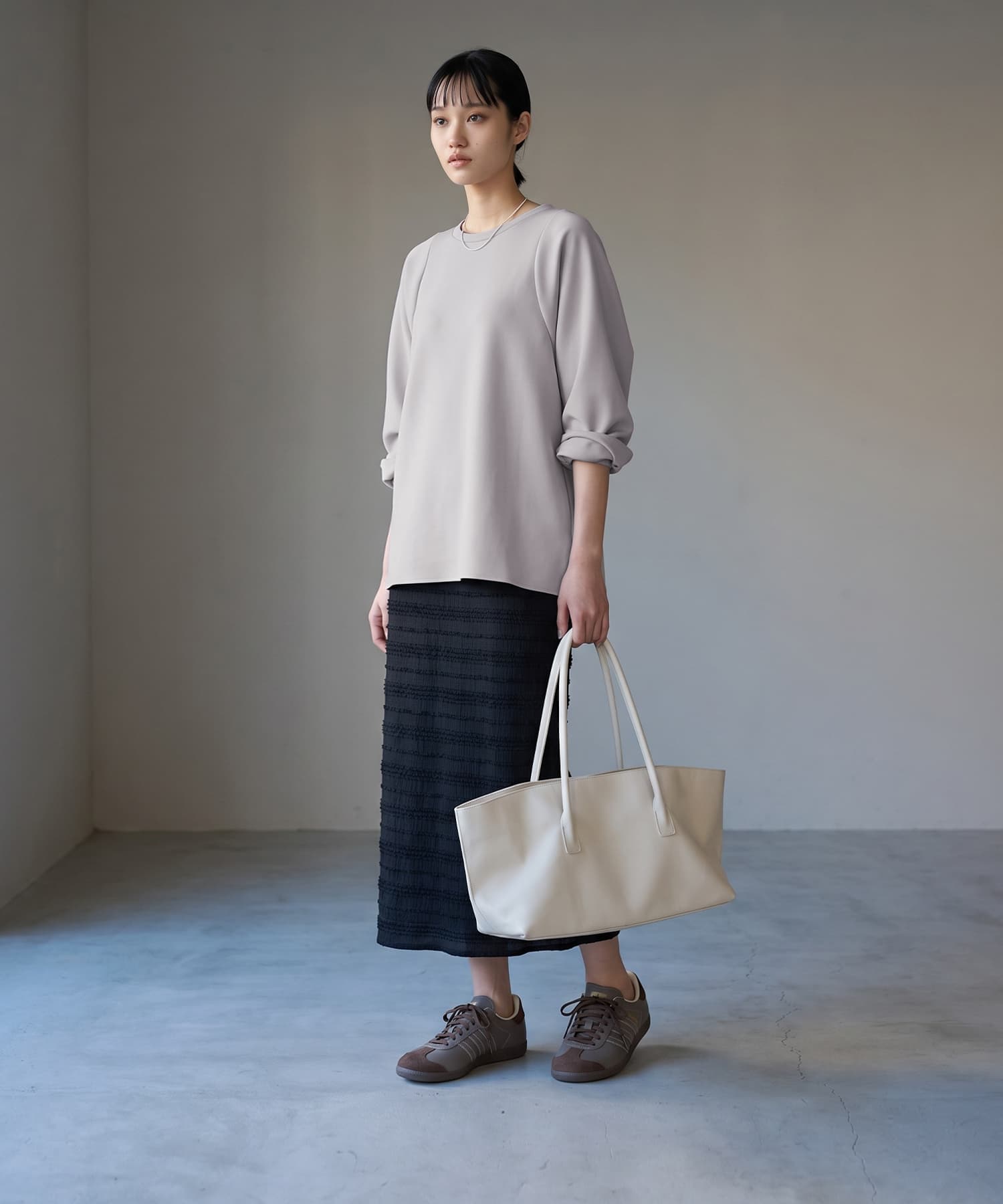 着用イメージ 175cm ブラック