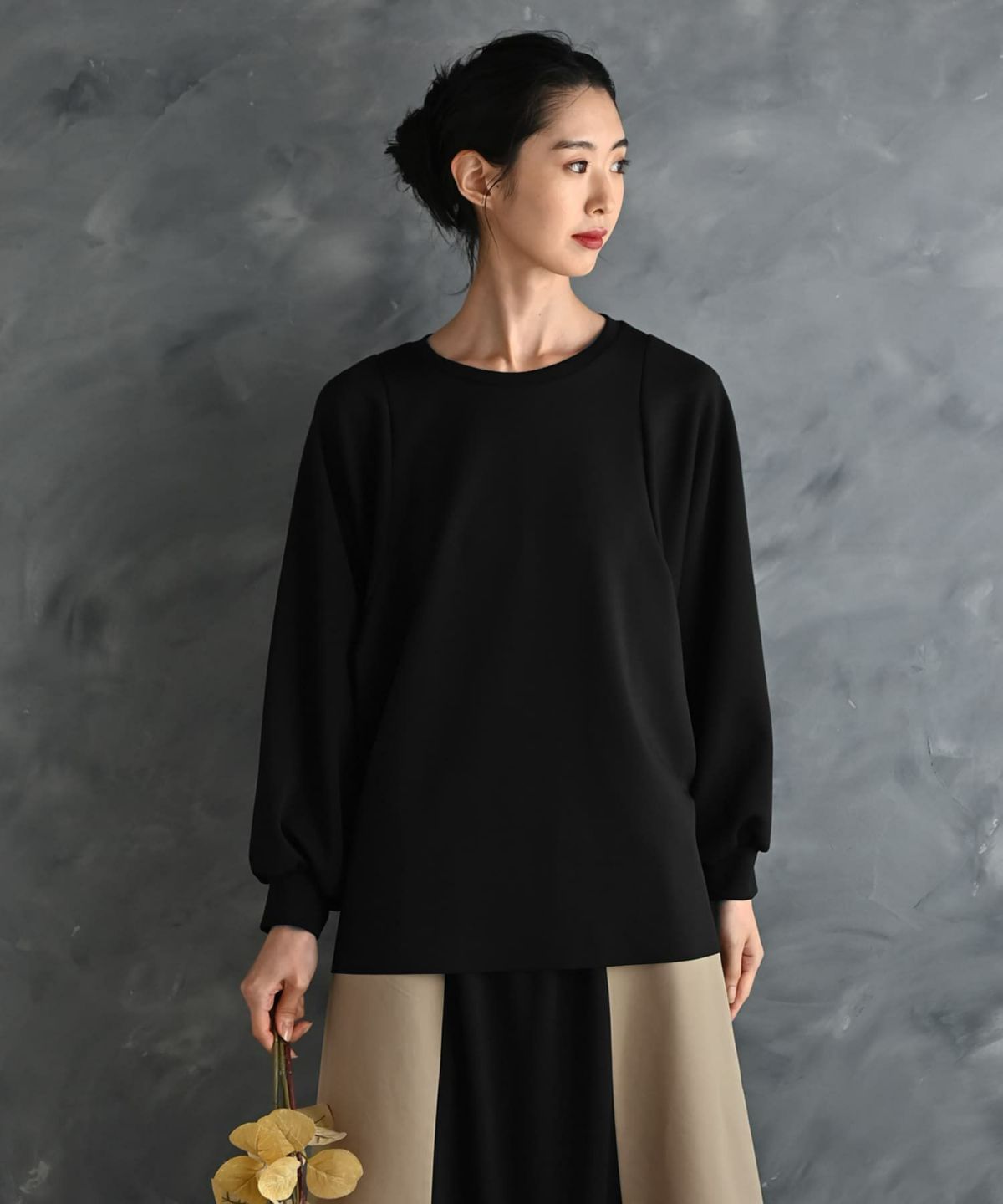 着用イメージ 175cm ブラック