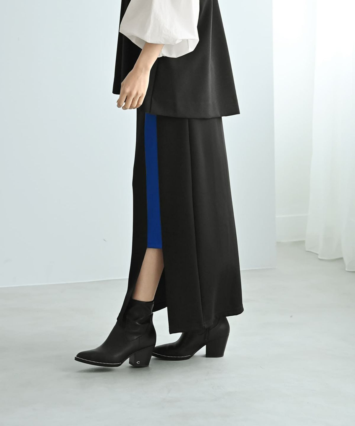  着用イメージ 170cm ブラック