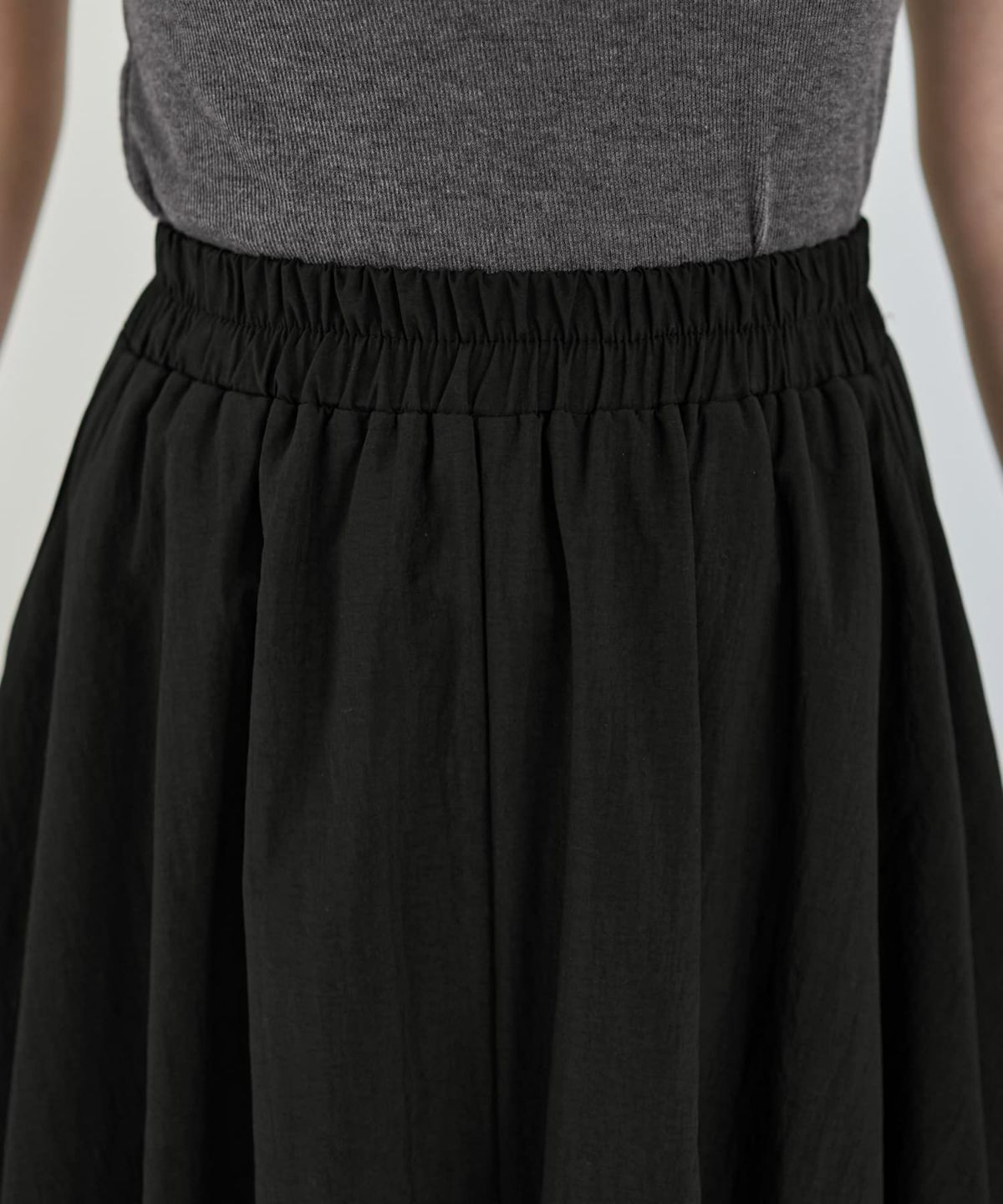 着用イメージ 166cm ブラック