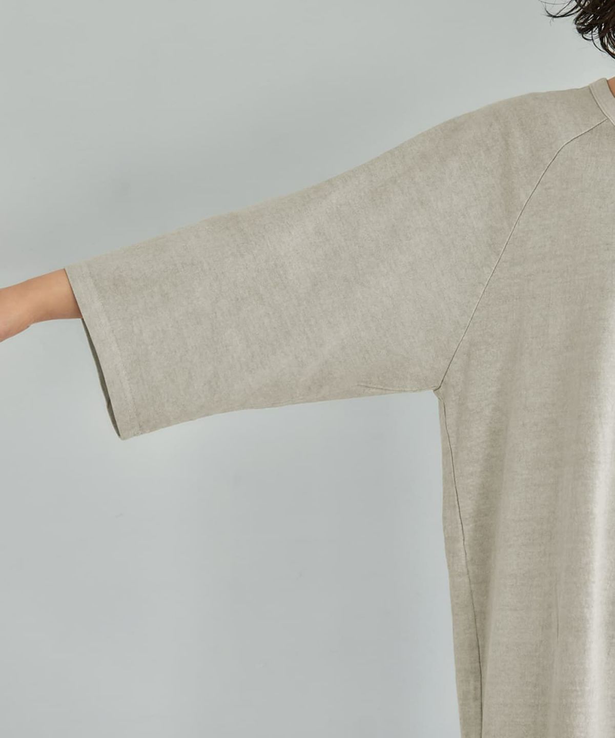 着用イメージ 167cm オリーブベージュ