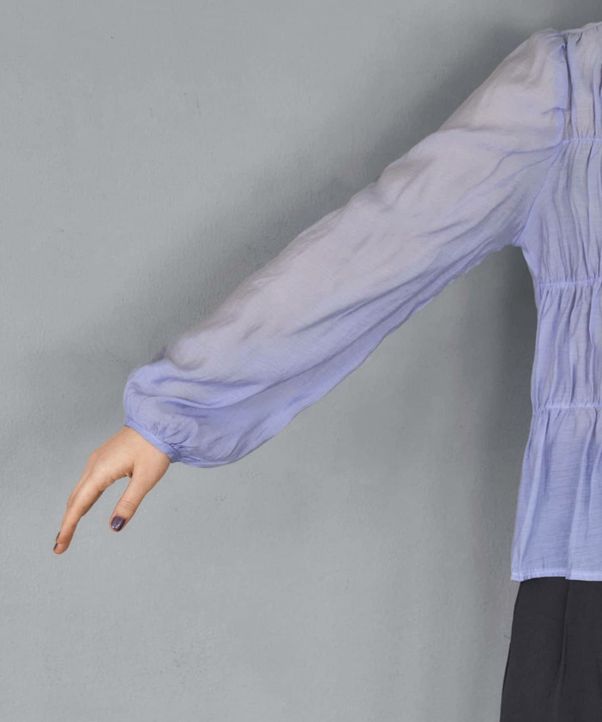 着用イメージ 165cm パープル