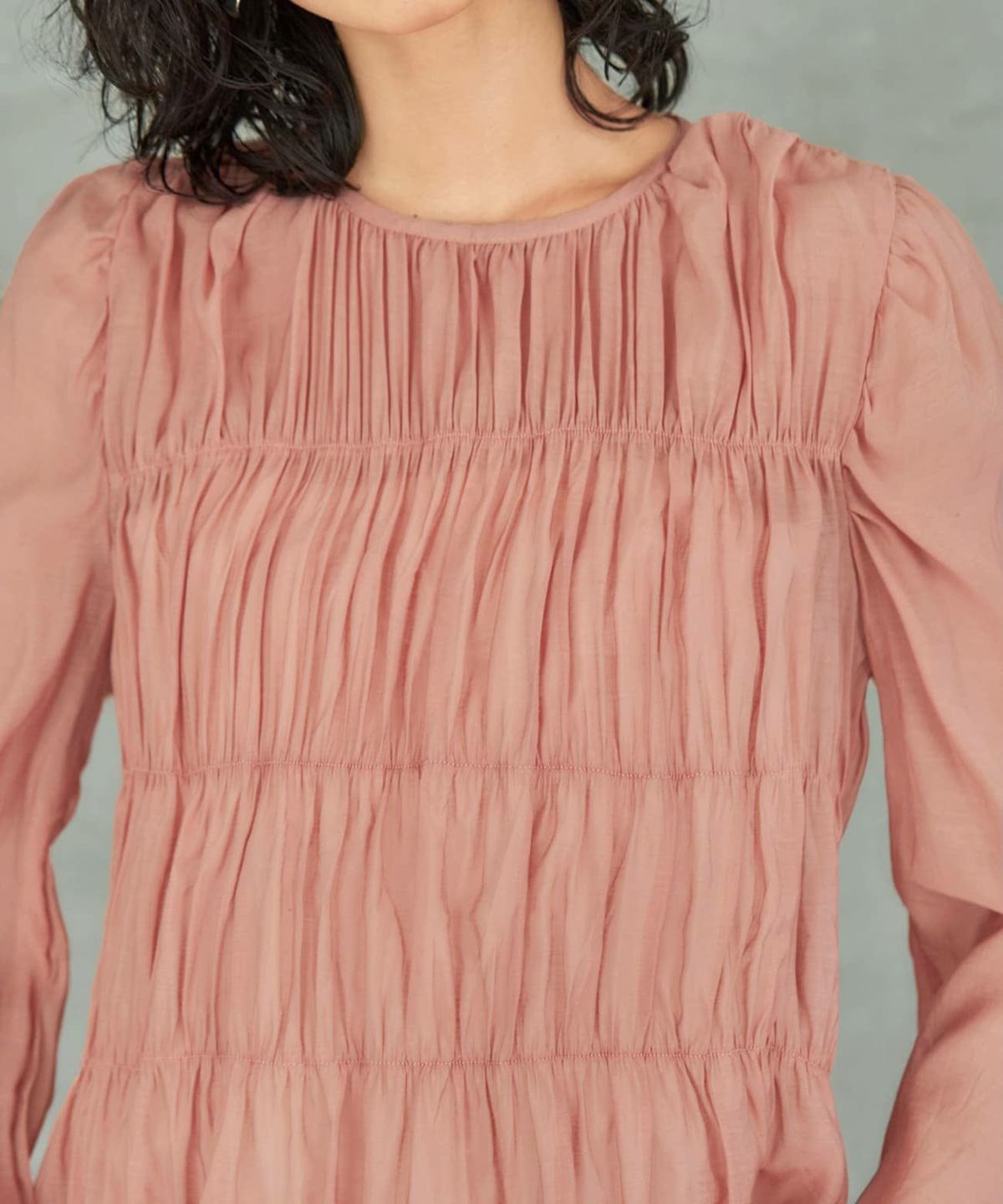 着用イメージ 165cm ピンク