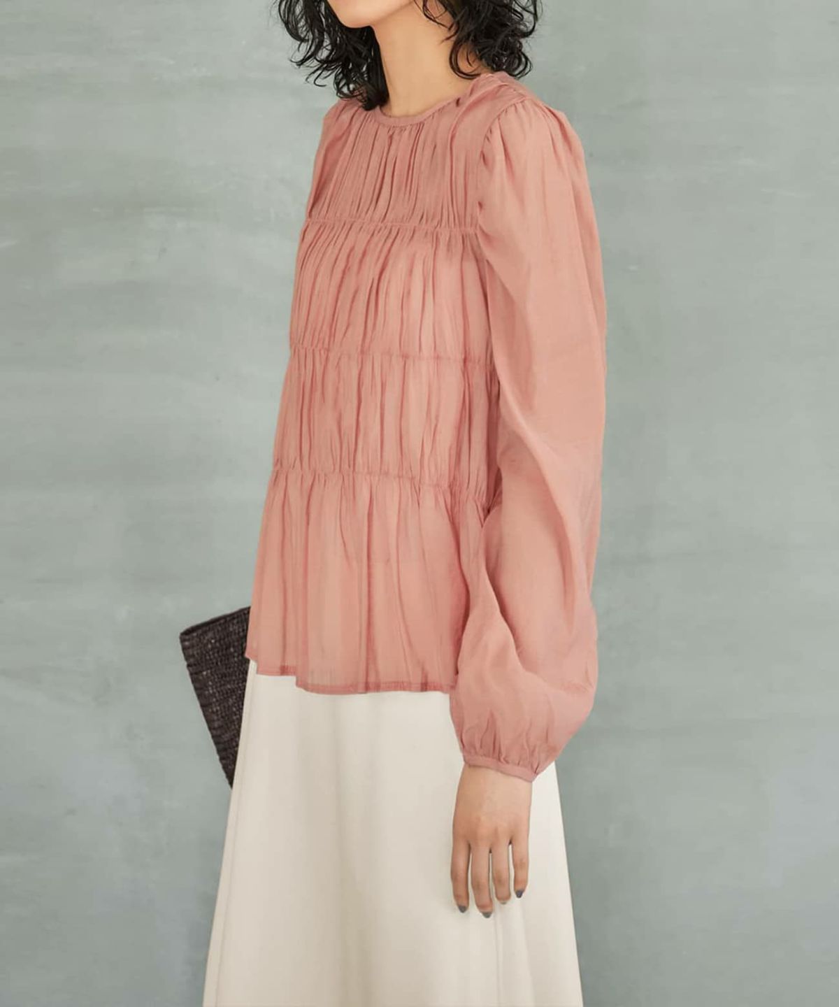 着用イメージ 165cm ピンク