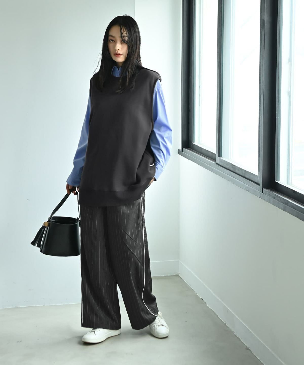 着用イメージ 167cm スミクロ