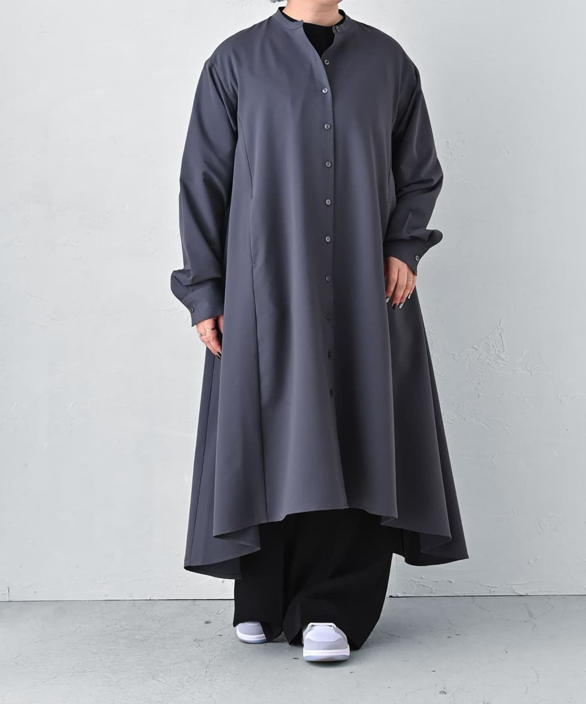 着用イメージ 163cn グレー