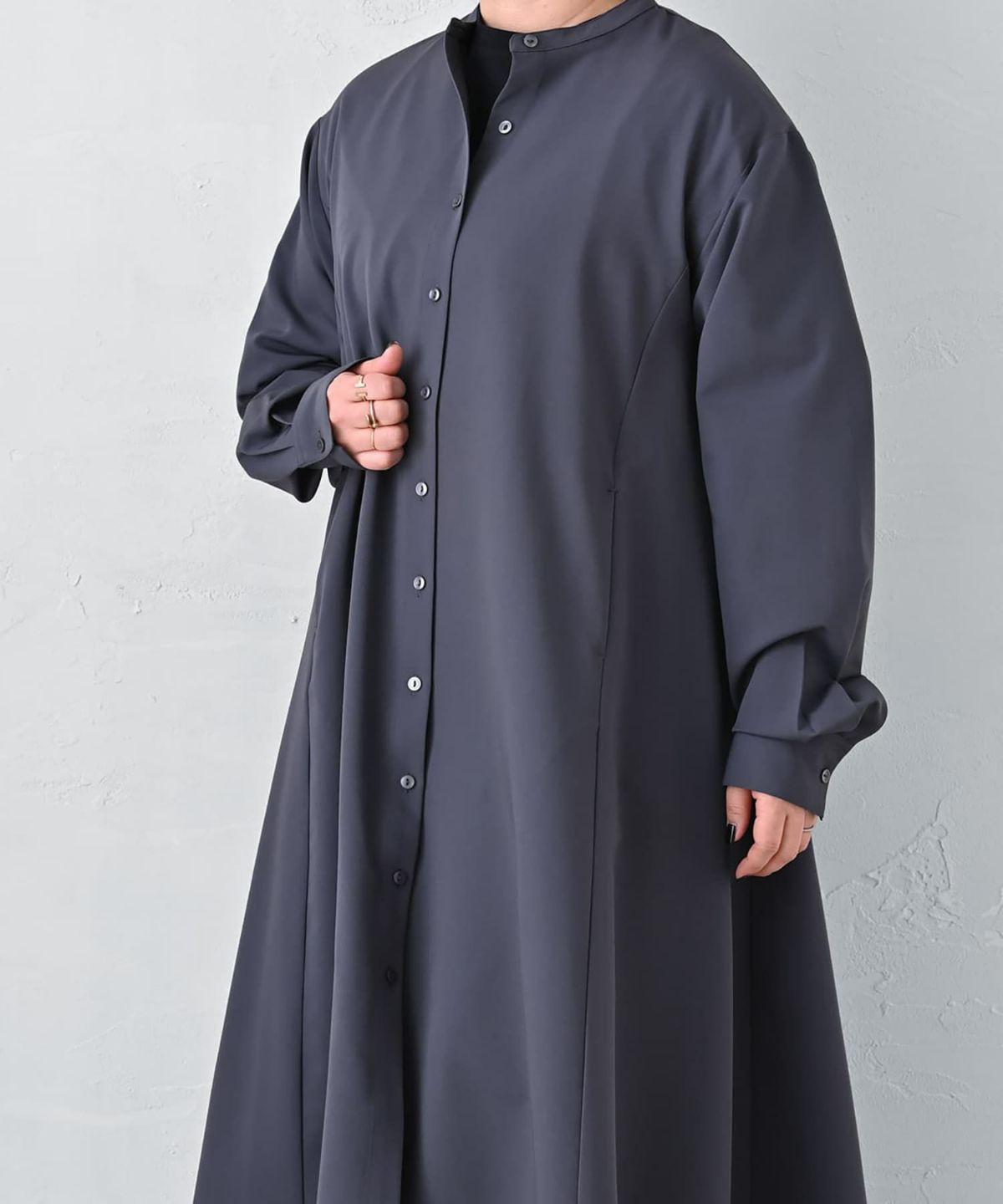 着用イメージ 163cn グレー