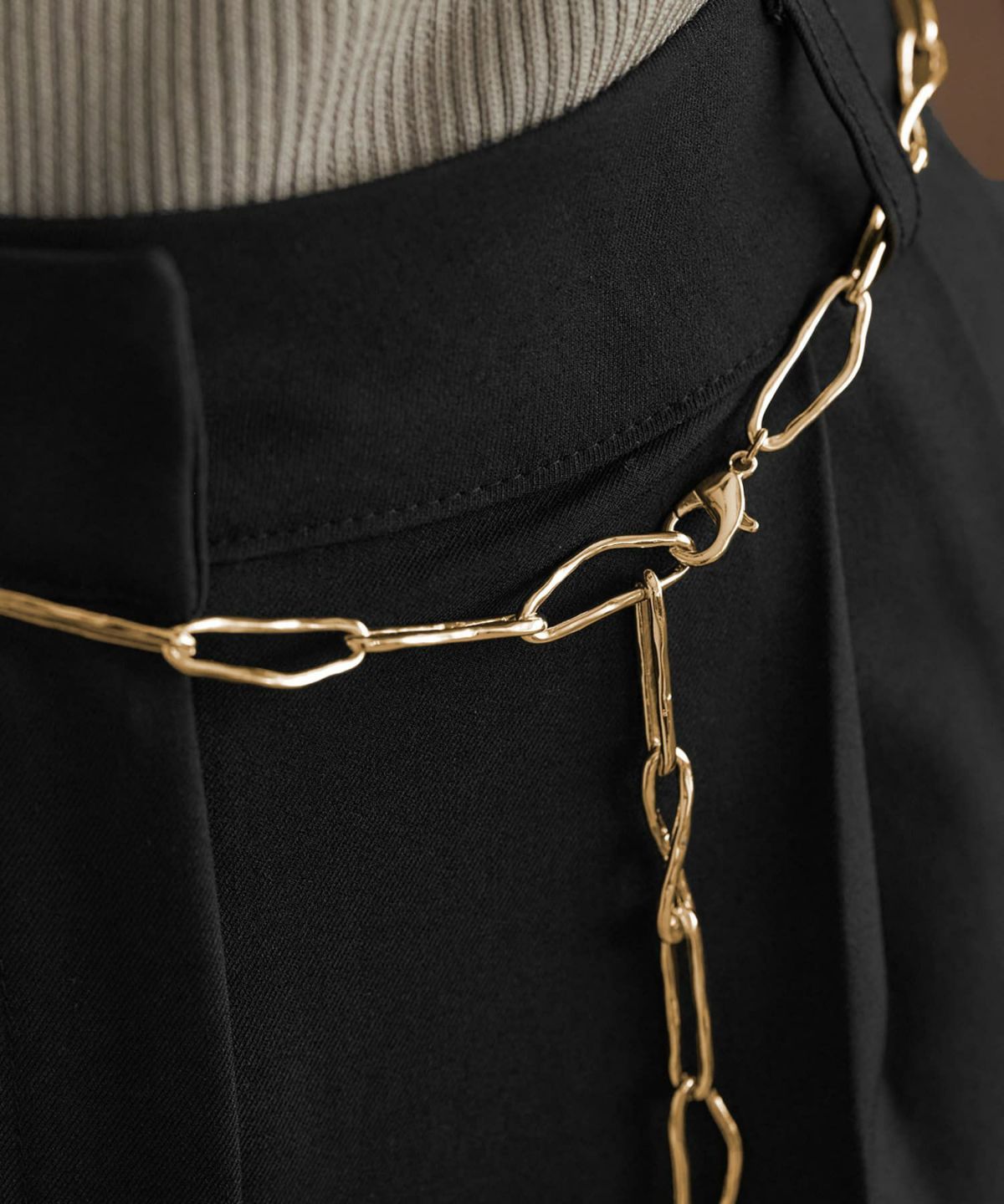 着用イメージ 168cm ゴールド