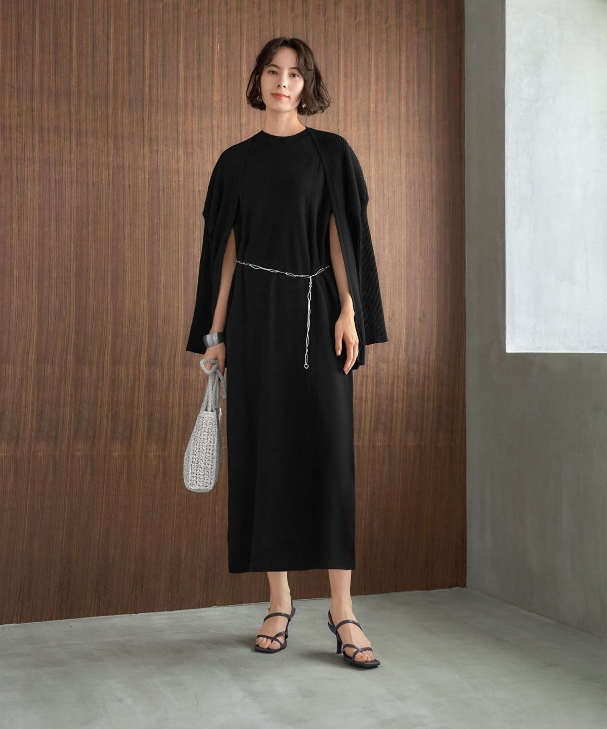 着用イメージ 168cm シルバー