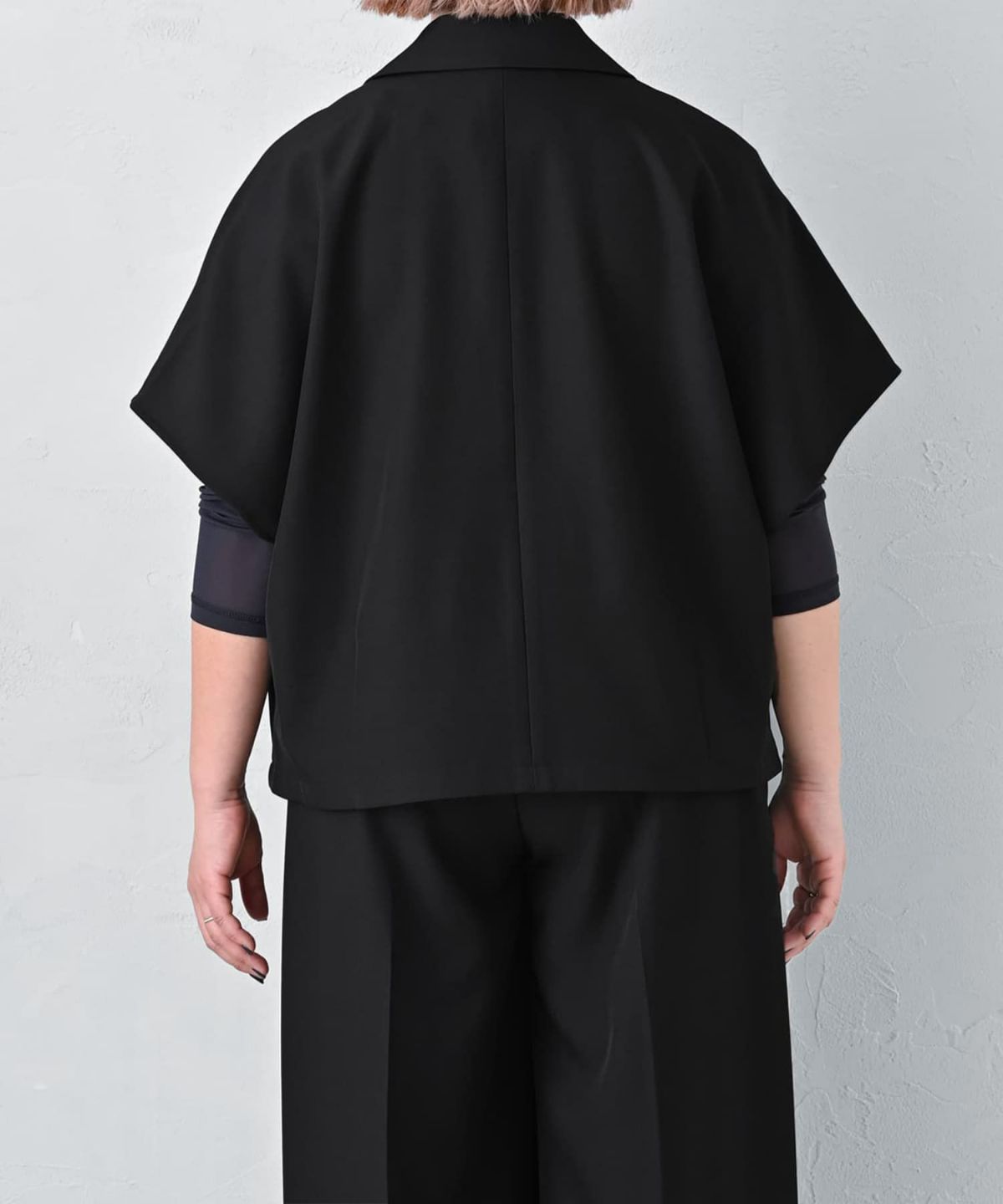 着用イメージ 163cm ブラック
