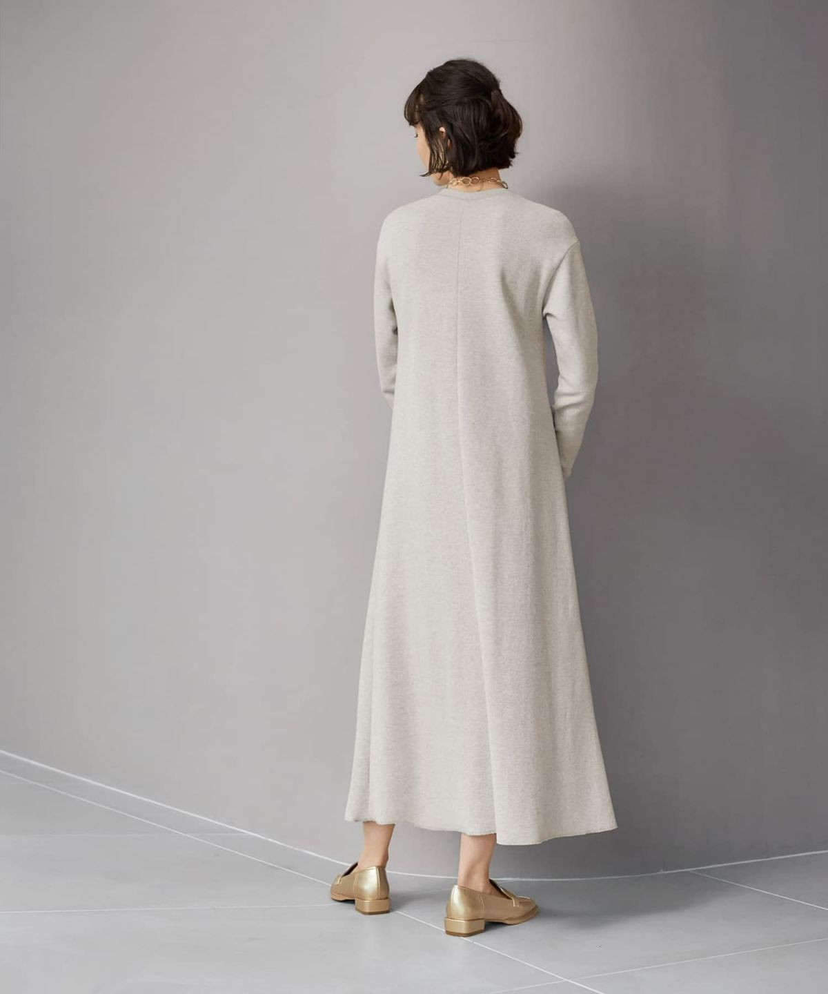 着用イメージ168cm ゴールド