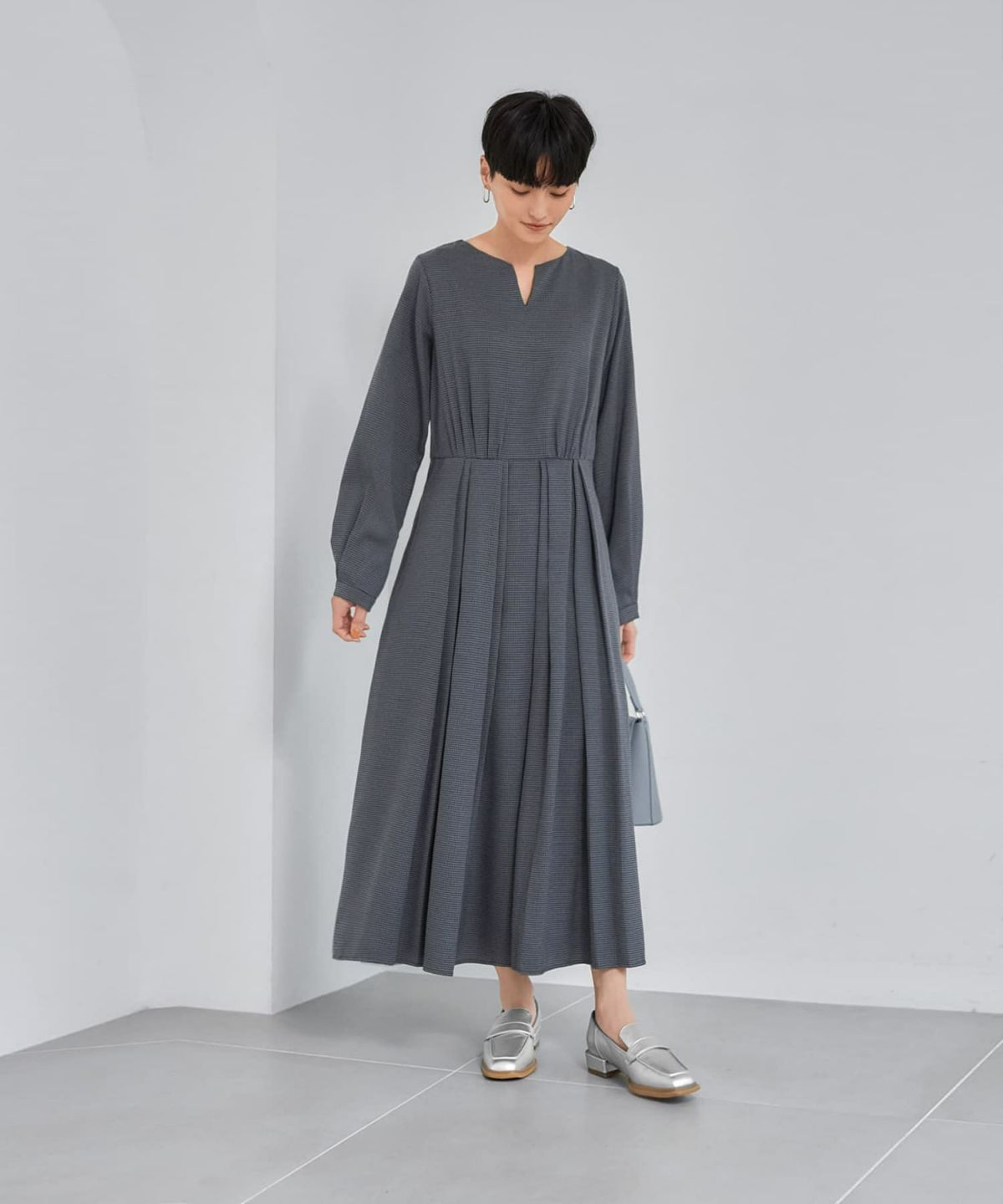 着用イメージ165cm シルバー