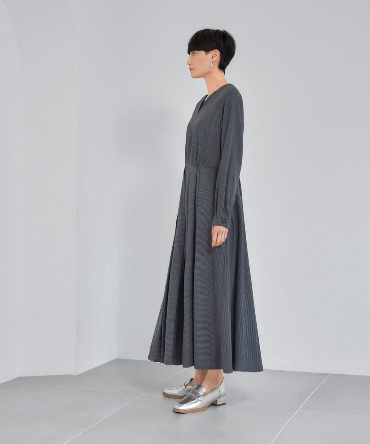 着用イメージ165cm シルバー