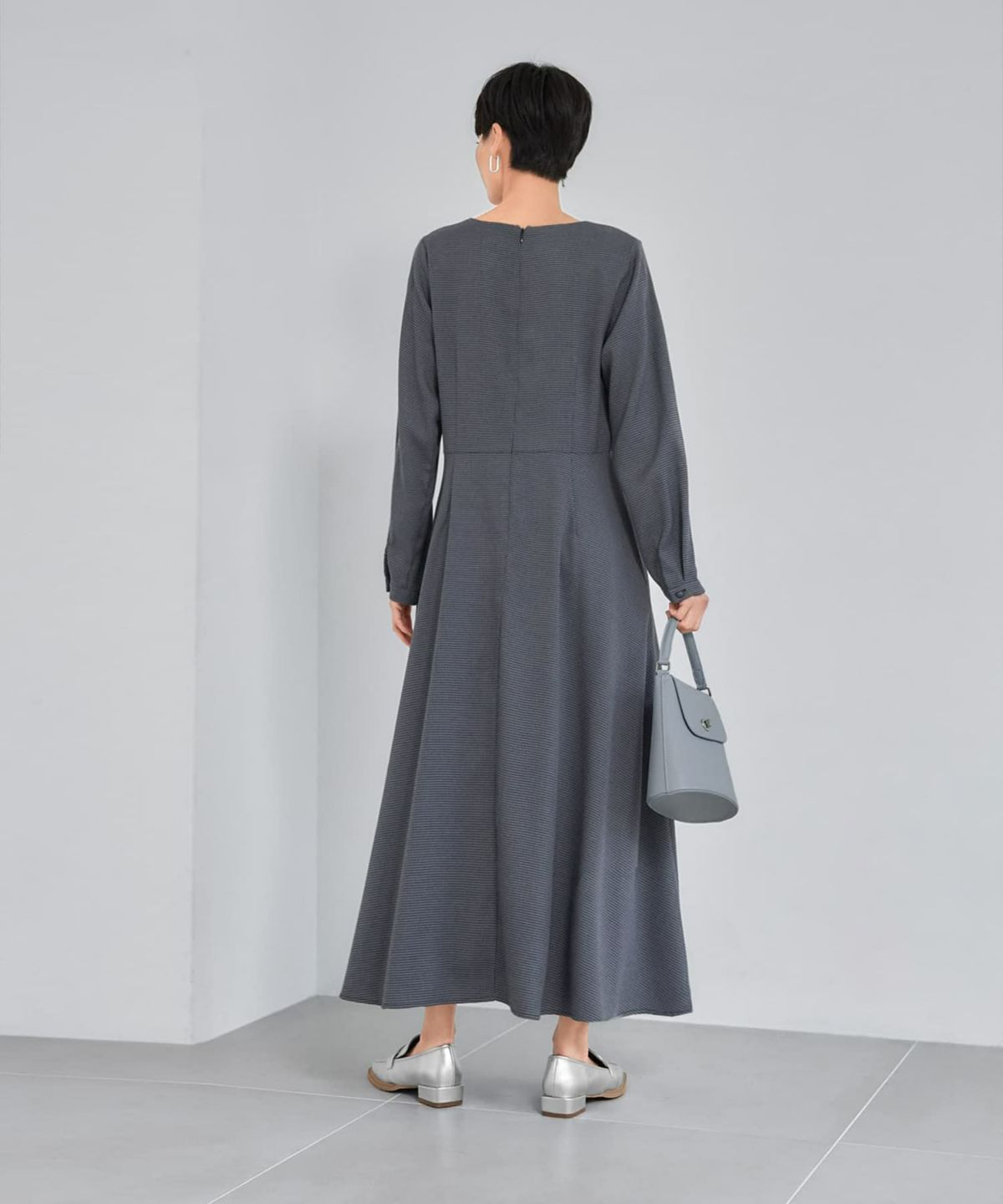 着用イメージ165cm シルバー