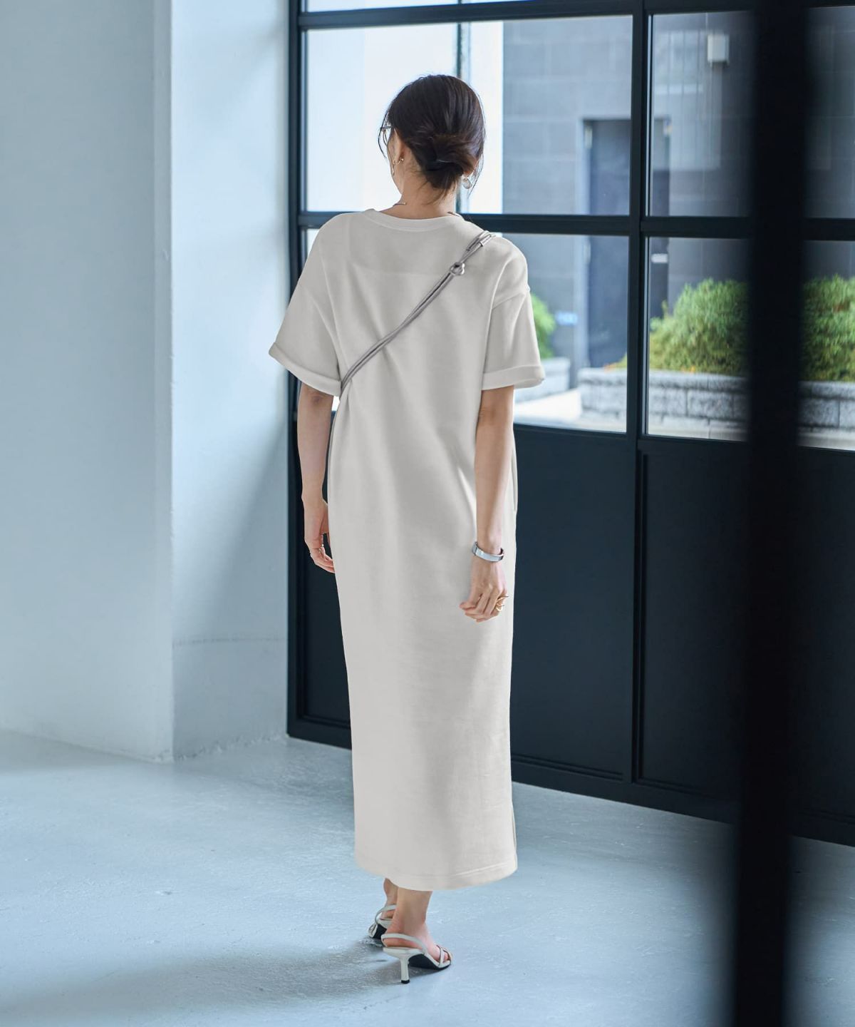 着用イメージ 166cm　02サイズ　オフホワイト